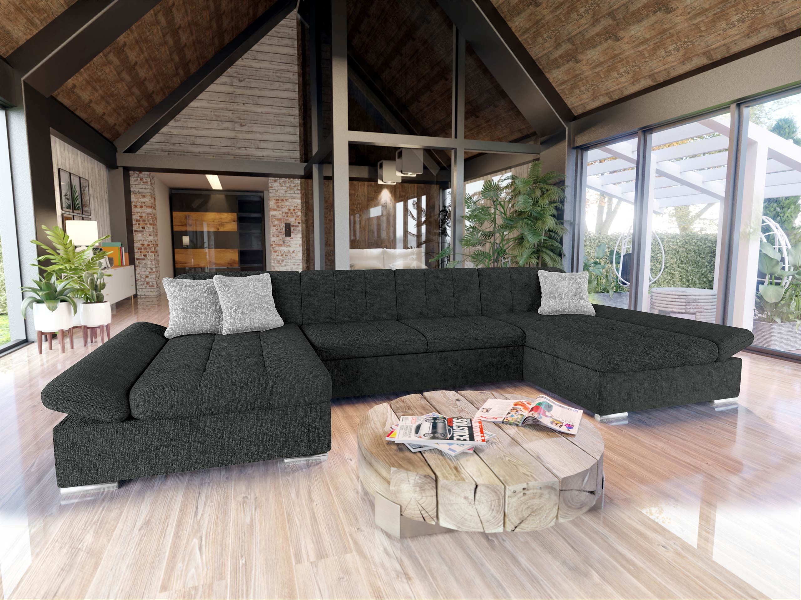 MIRJAN24 Wohnlandschaft Alia Premium, mit zwei günstig online kaufen