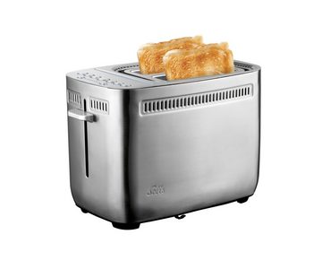 SOLIS OF SWITZERLAND Toaster & Sandwichmaker, Typ 8003, für 2 Scheiben, 1635 W, 7 Stufen, Auftau-, Aufwärm- und Stopp-Funktion