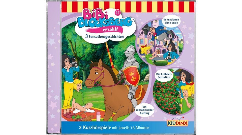 Hörspiel-CD Bibi Blocksberg erzählt F.11 - 3 Sensationsgeschichten