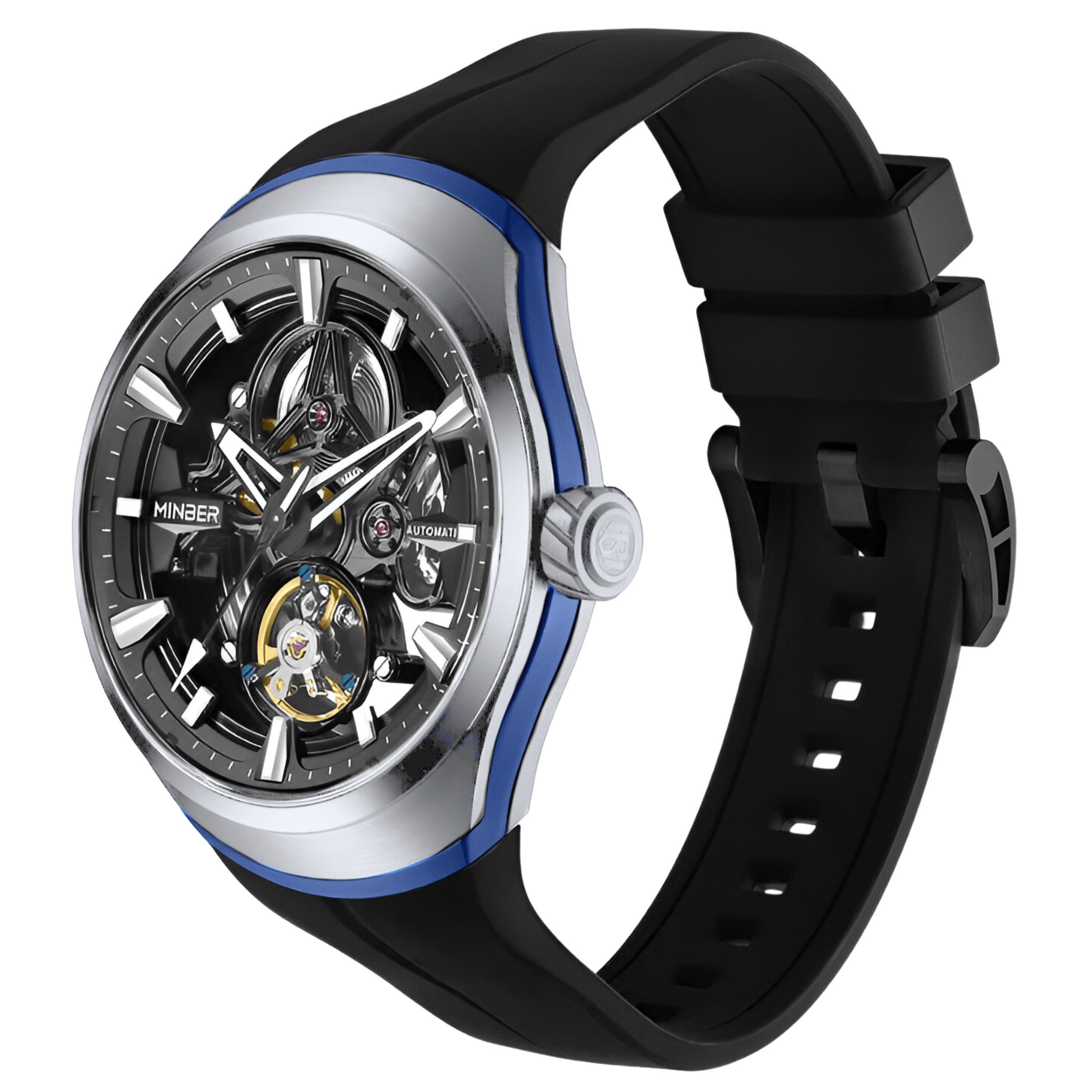 S&T Design Automatikuhr Luxus Herrenuhr Skeletton günstig online kaufen