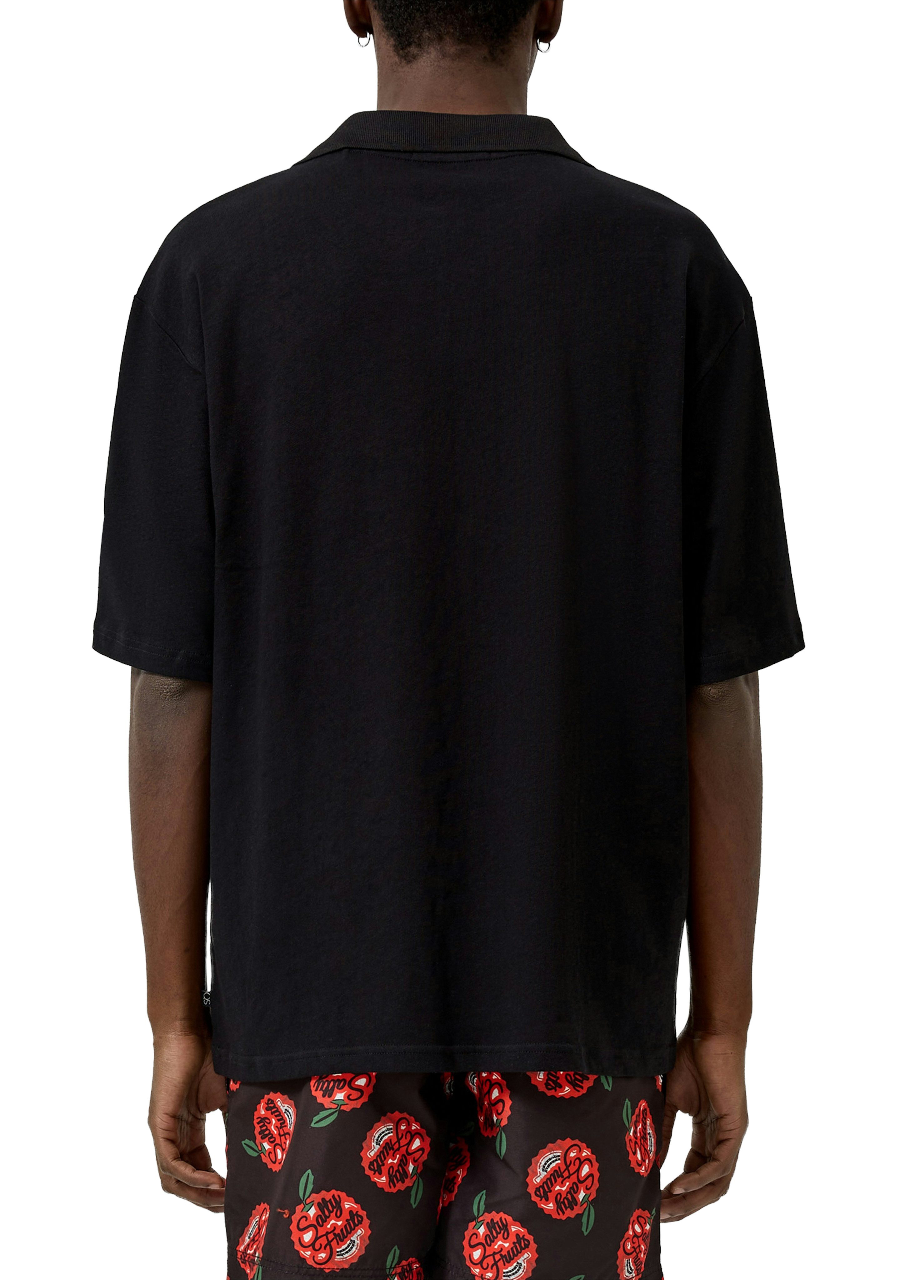 QS Kurzarmshirt Sommer-Poloshirt mit Leinen – Bild 2 von 4
