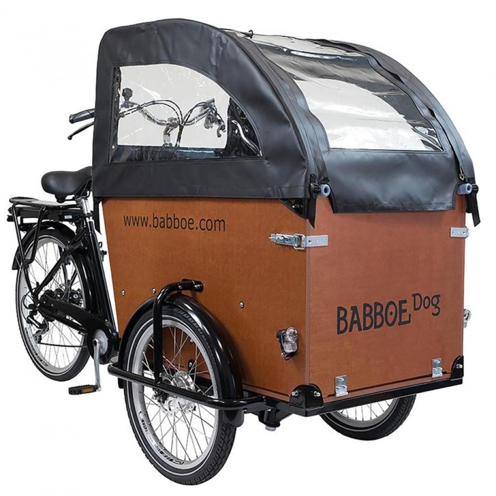Babboe Regenverdeck Babboe Regenverdeck schwarz für Dog PVC