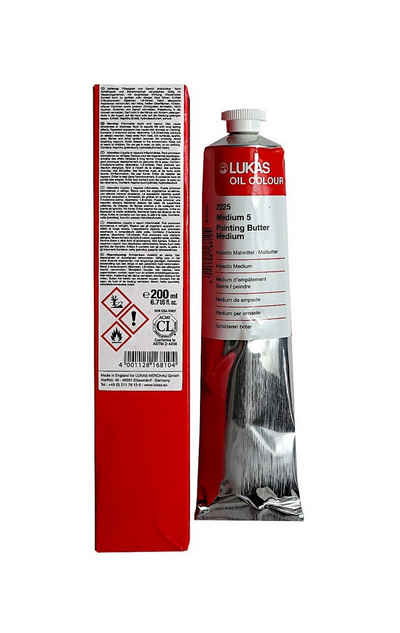 Lukas-Nerchau GmbH Ölfarbe LUKAS OIL Malbutter Medium 5 - 200 ml