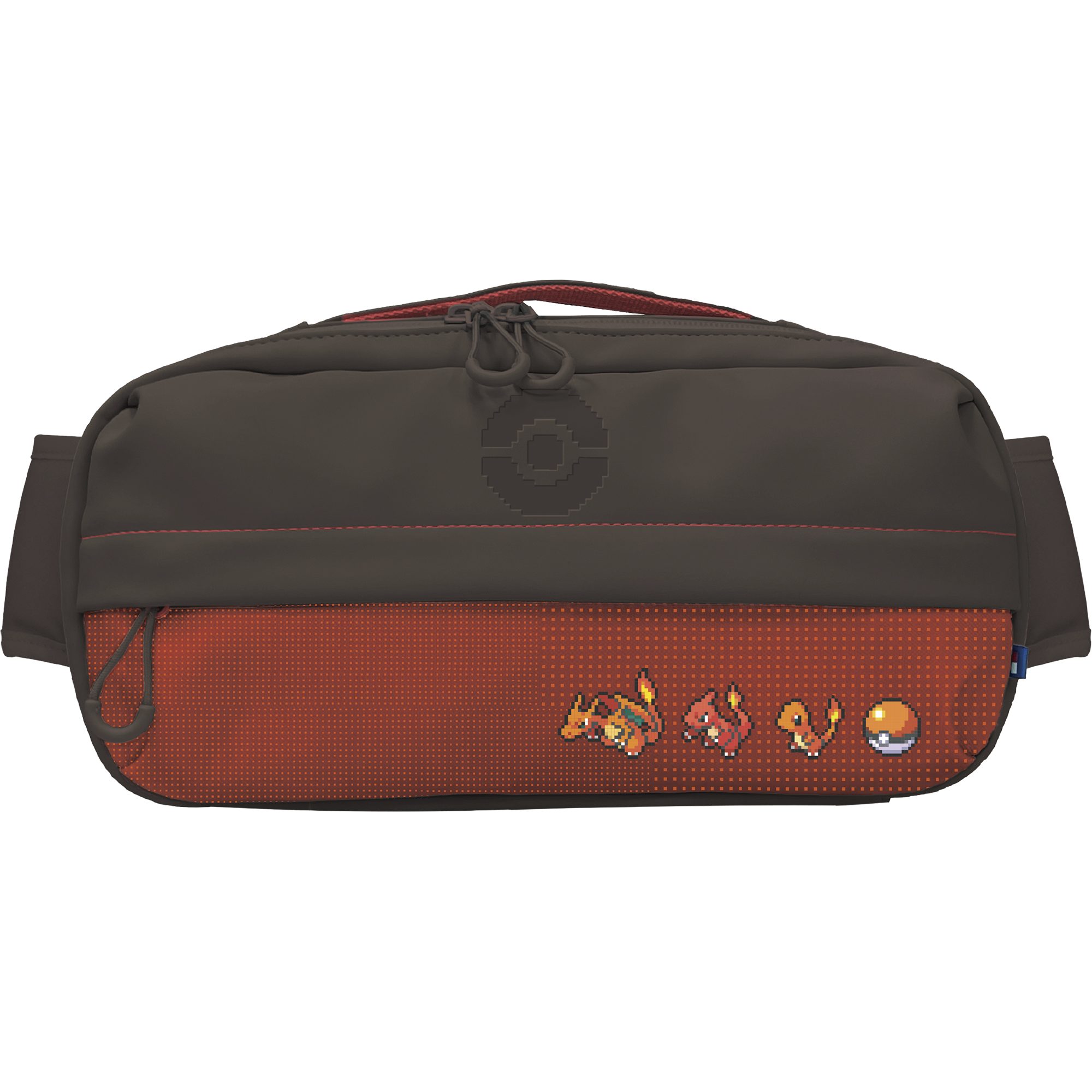 HORI HORI Adventure Pack Umhängetasche (Pixel Rot), Tasche, (für Nintendo Gamepad