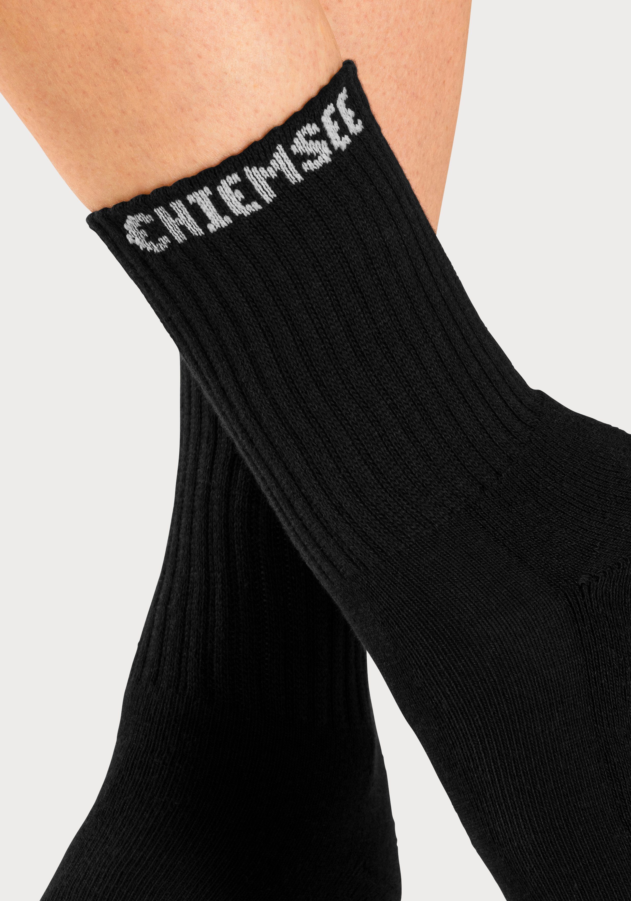 Chiemsee Tennissocken (Packung, 6-Paar) mit eingestricktem Markennamen
