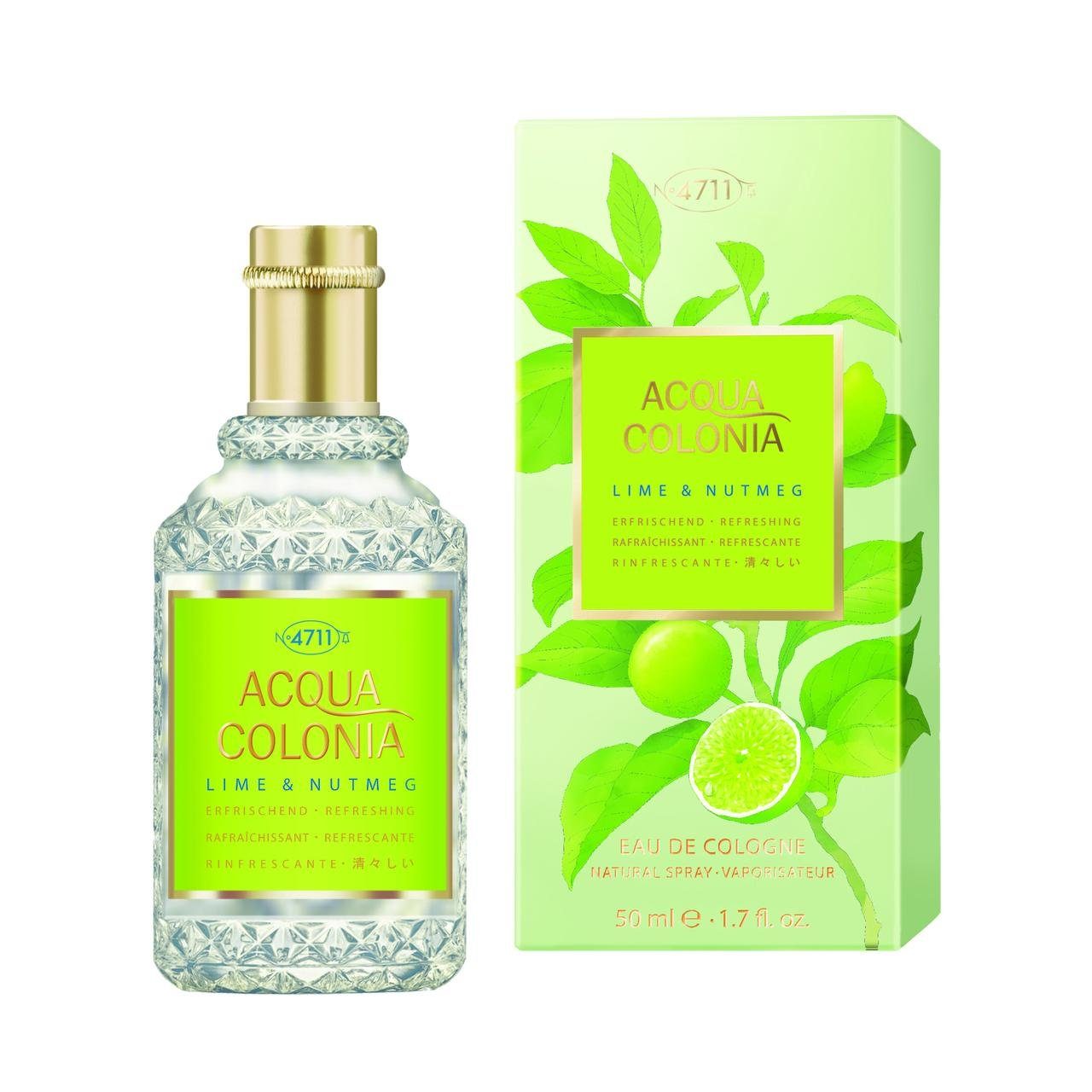 Eau de Cologne Lime & Nutmeg EdC Nat. Spray