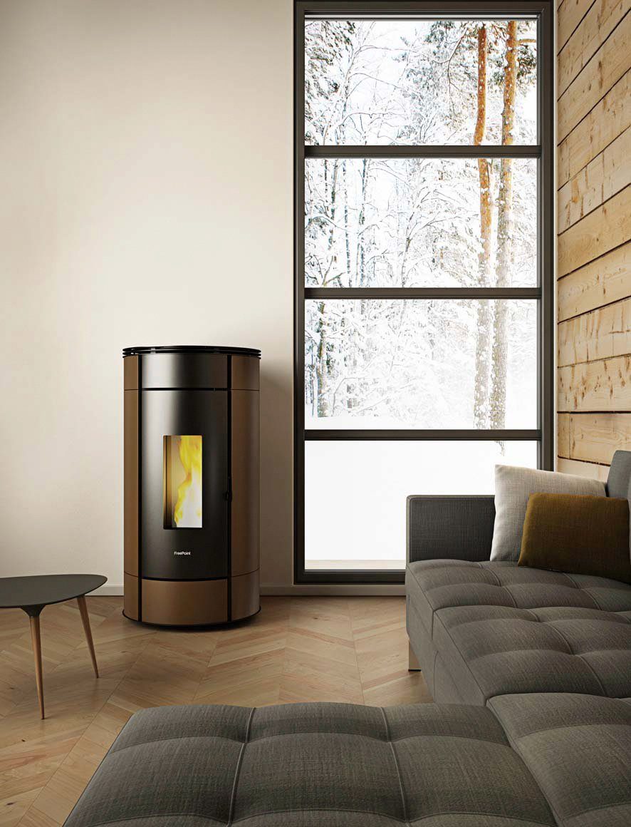 Freepoint Pelletofen Globe airtight, 11 kW, günstig online kaufen