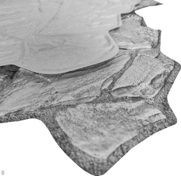 IKHEMalarka 3D Wandpaneel 3,6qm/10 Stück 3D PVC FLIESEN Wandpaneele Wandverkleidung PVC-Verkleidung IMITATION OF STONE Stein Imitation, BxL: 94,00x41,00 cm, 0,36 qm