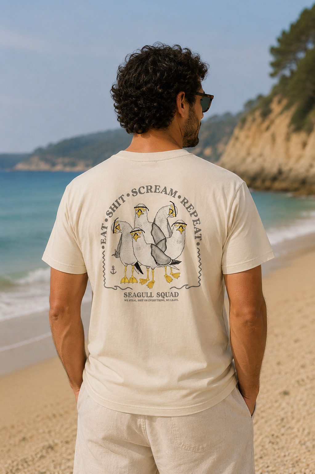 Lakor T-Shirt Seagull Squad Back T-shirt