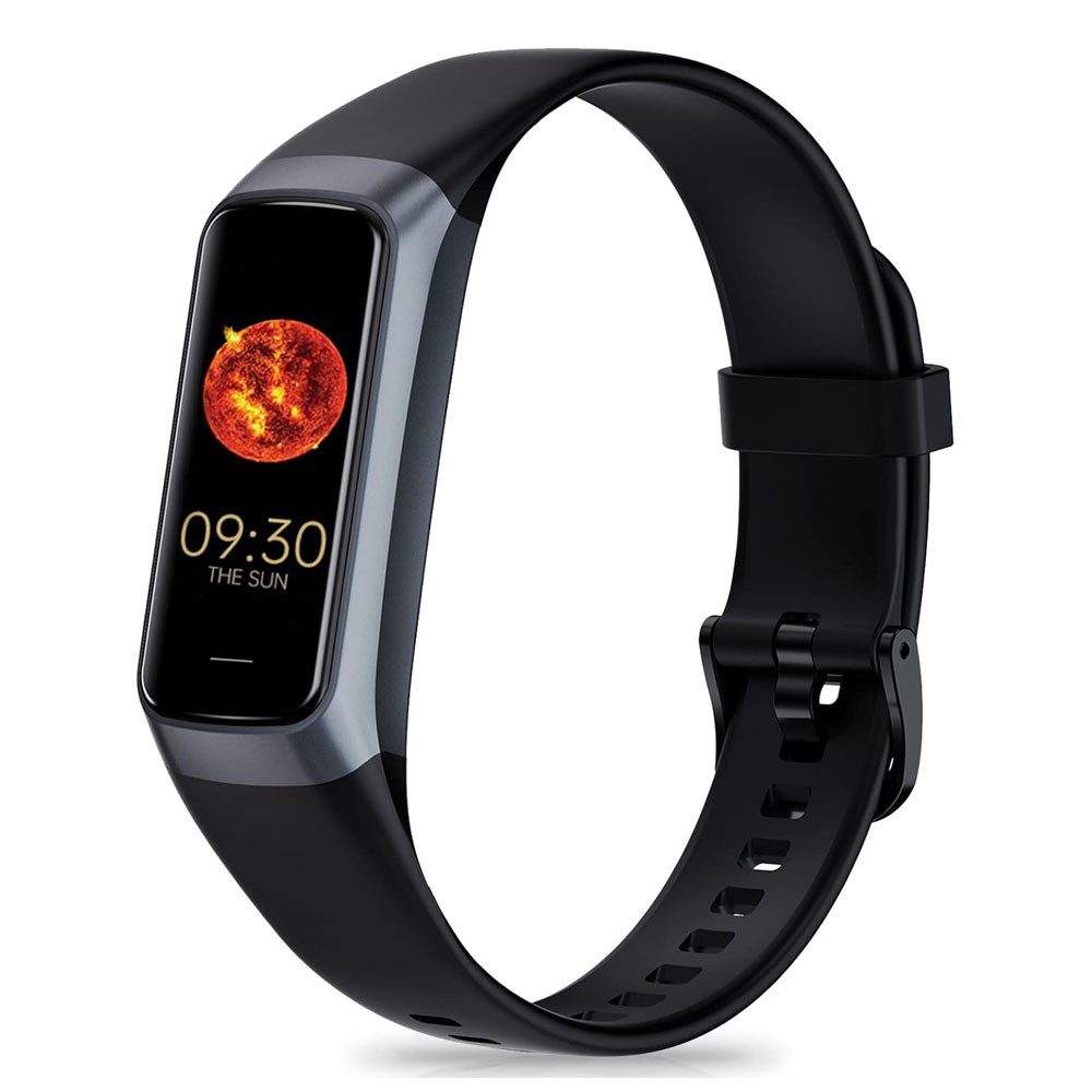 AFKSMILE Fitness Tracker Smartwatch Herren Damen, Wasserdicht Fitnessuhr Smartwatch, Aktivitätstracker mit 24h Herzfrequenz, Schlaf, Blutdruck Monitor