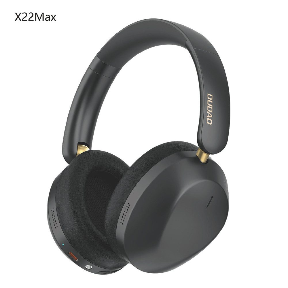 Dudao Dudao X22 Max Bluetooth On Ear Kopfhörer ANC Schwarz Bluetooth-Kopfhörer