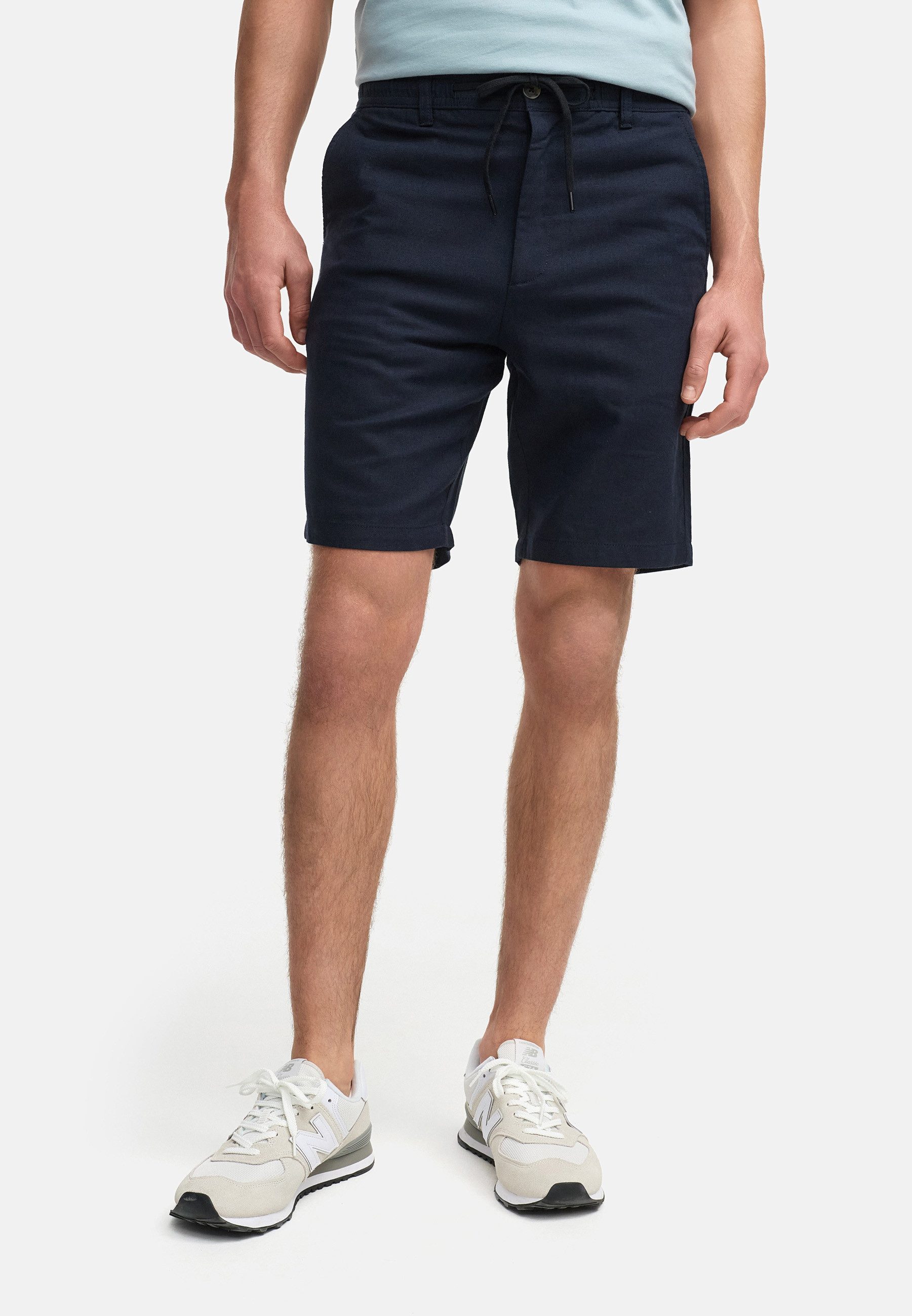 Kronstadt Chinoshorts Herren KSAlbert Chino Shorts Herrenshorts aus Leinen-Mischung für sommerliche Leichtigkeit