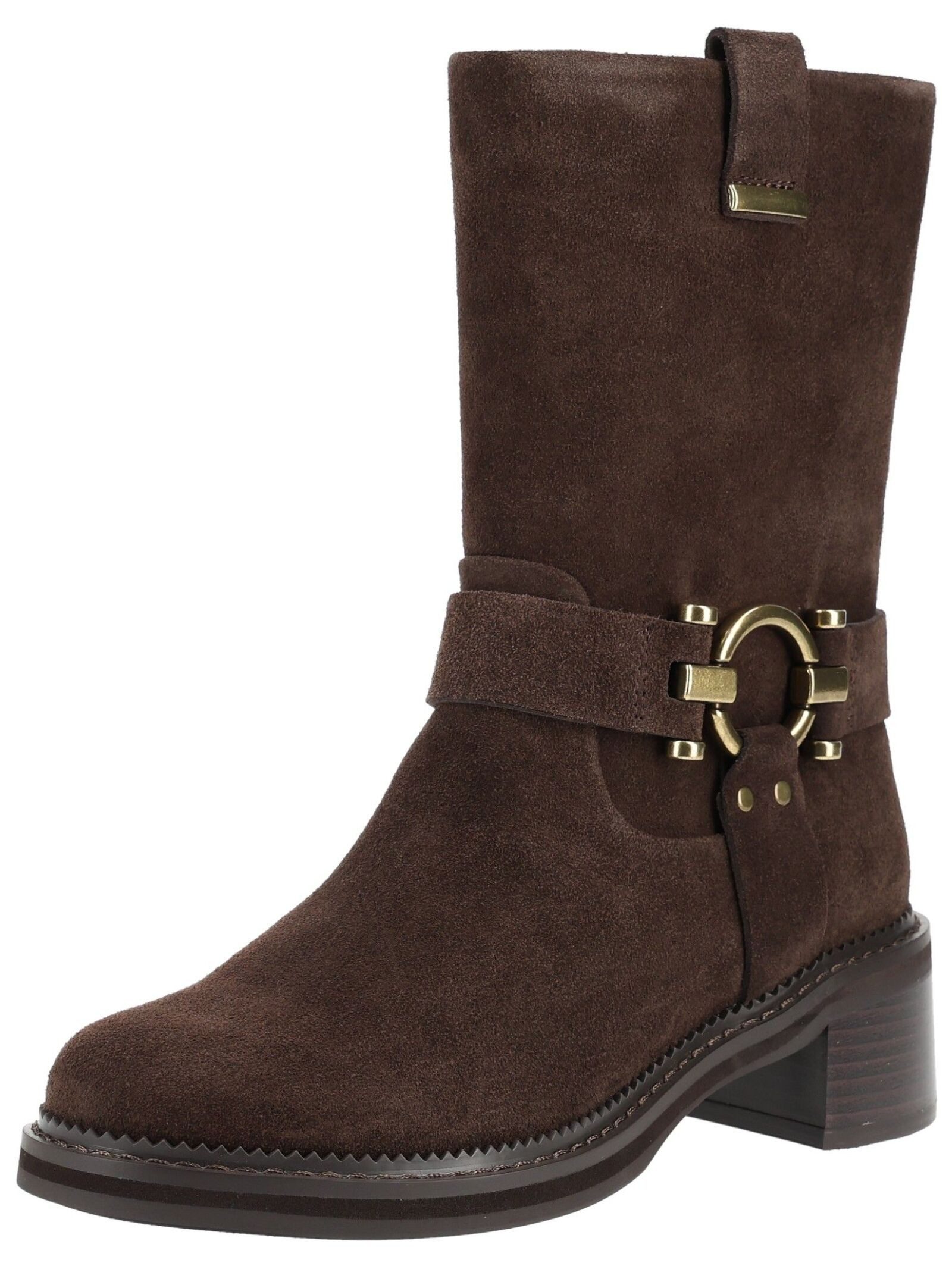 Regarde Le Ciel Regarde Le Ciel Stiefelette Veloursleder Bikerboots
