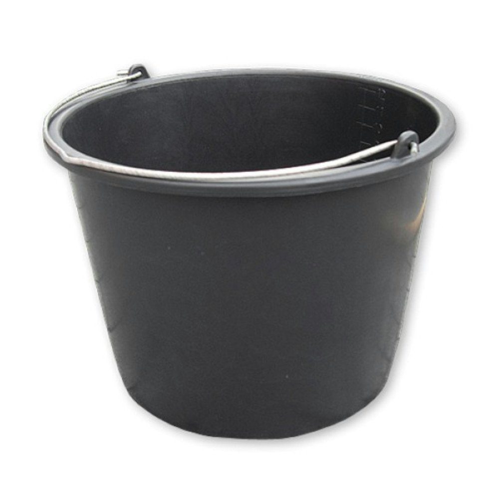 Farbeimer Baueimer PVC 20L Garteneimer Wassereimer KTW20 Mörteleimer Eimer Kübel Putzeimer Maurereimer BRADAS, (1-tlg)
