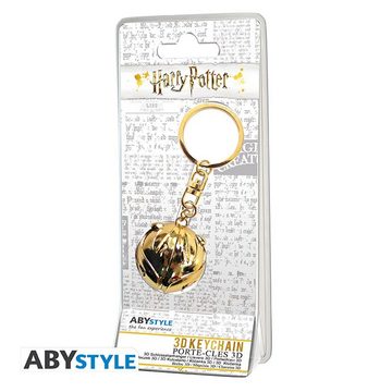 ABYstyle Schlüsselanhänger Goldener Schnatz 3D - Harry Potter