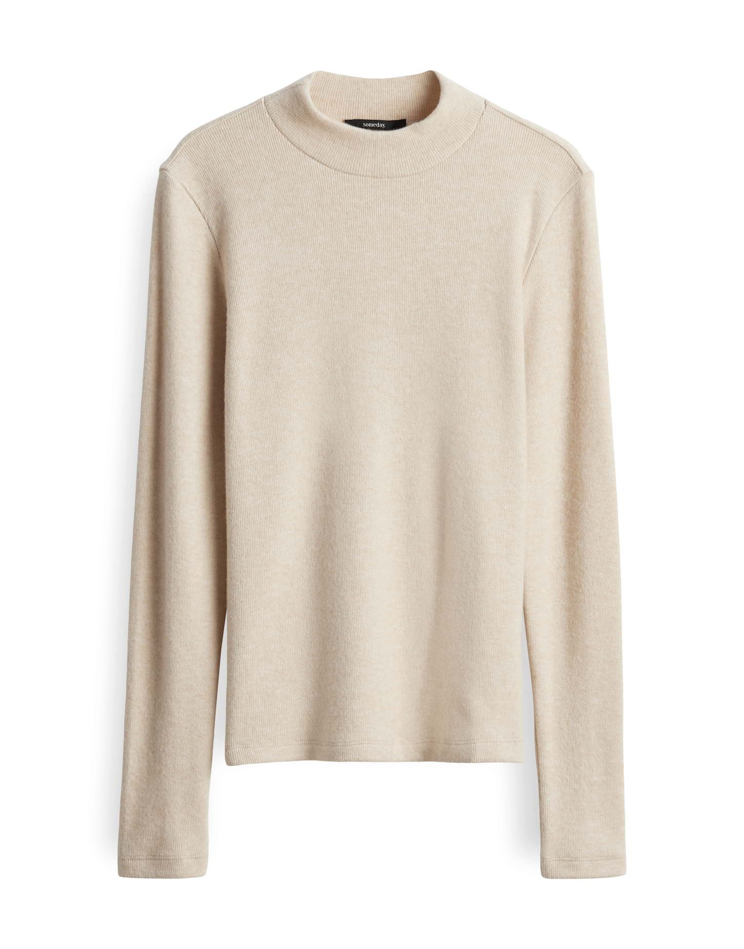 Longsleeve KOSIE DETAIL mit feiner Rippstruktur
