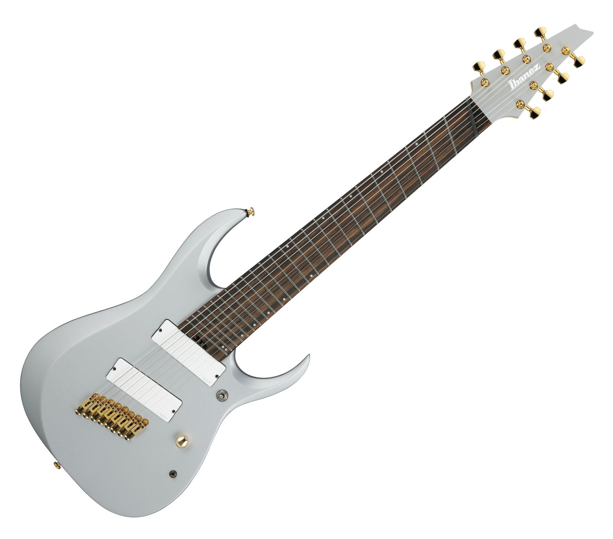 Ibanez 8-Saiter Multiscale E-Gitarre, RGD, Packung