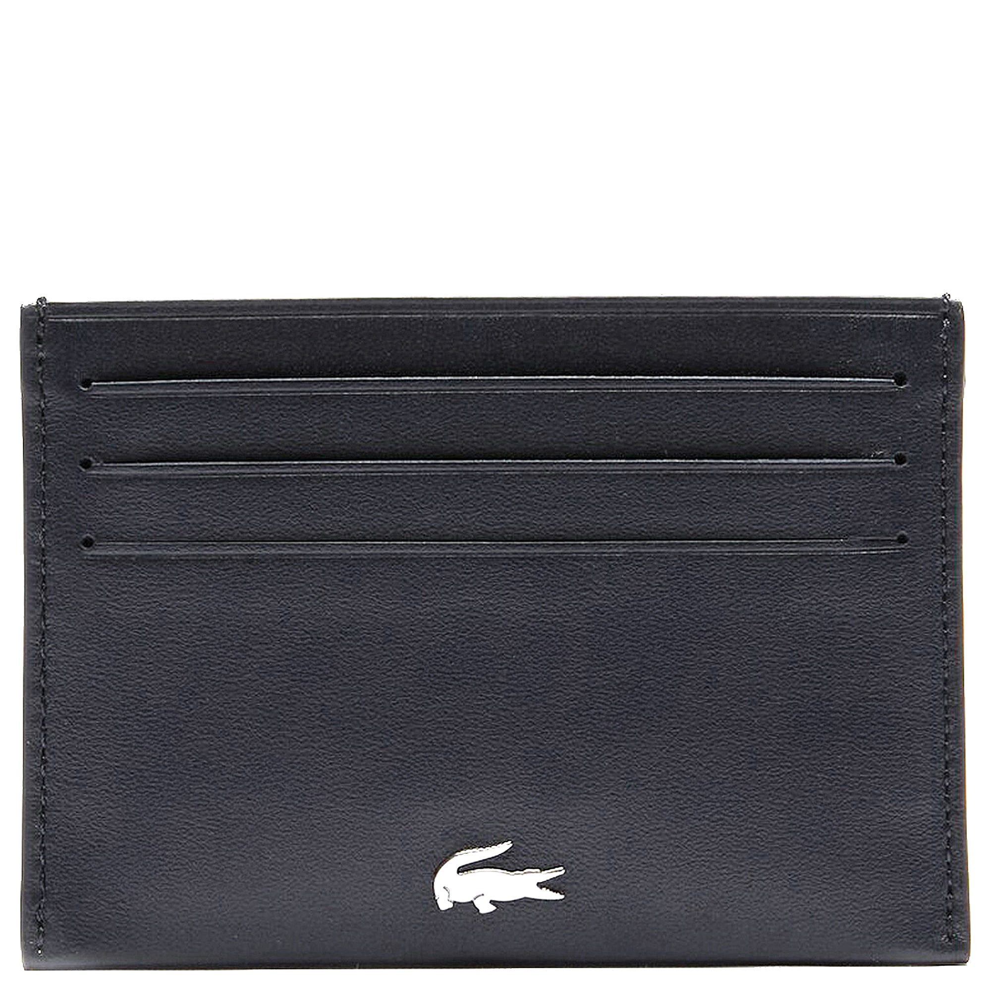 Lacoste Kartenetui FG - Kreditkartenetui Leder 6 cc 11 cm (blue)
