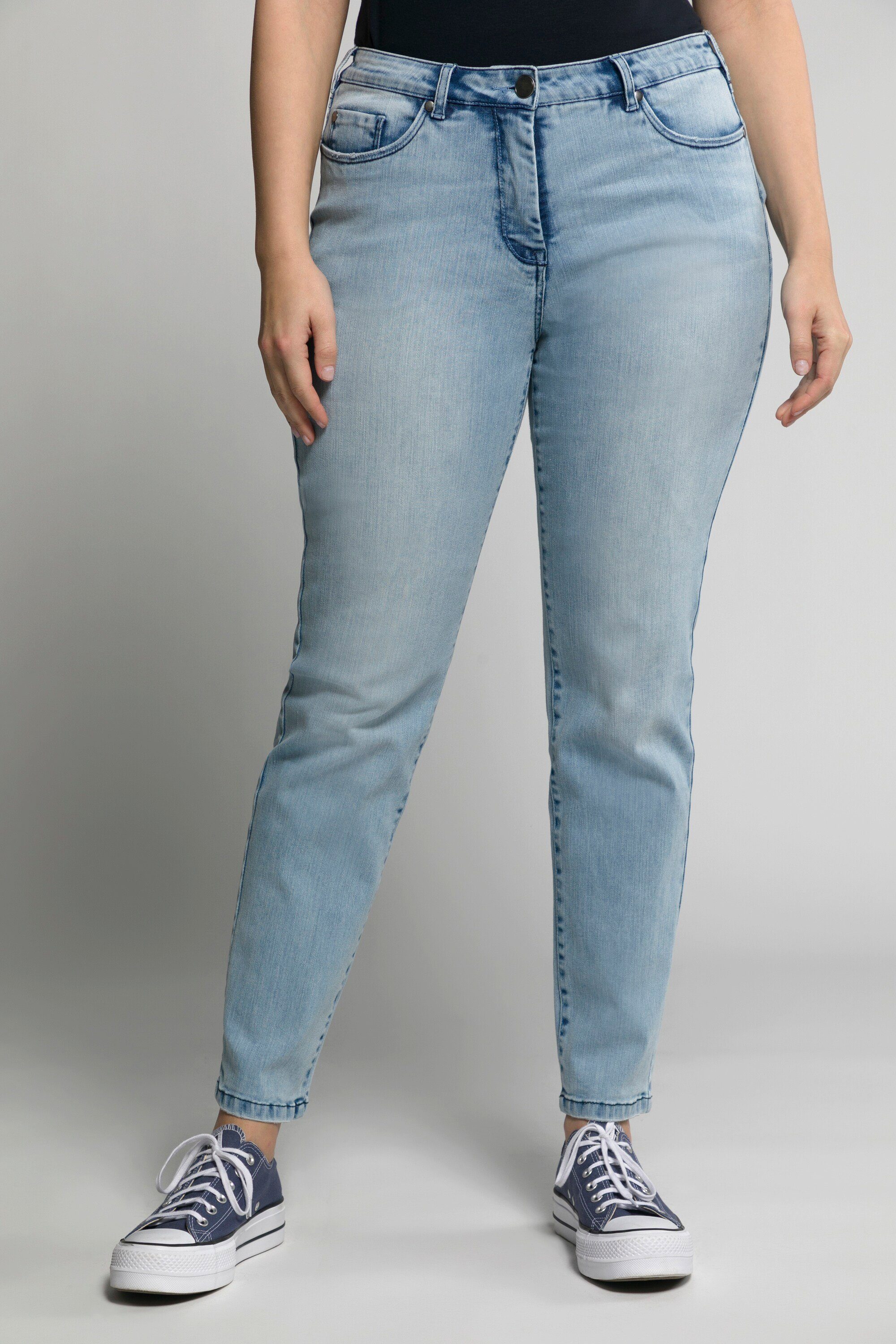 Ulla Popken Regular-fit-Jeans Jeans Sarah High Waist 5-Pocket