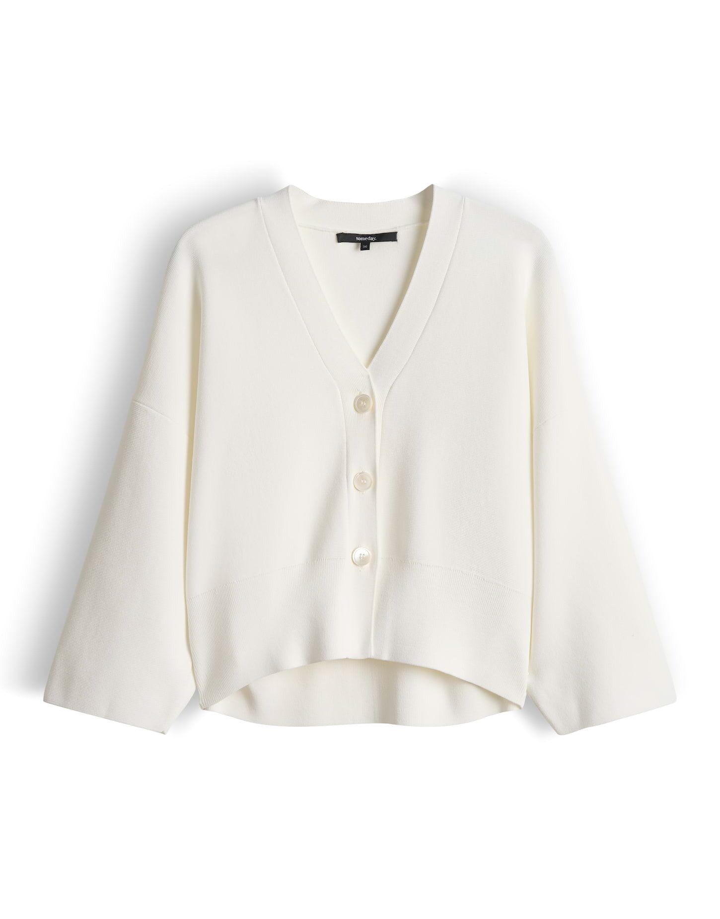someday Cardigan Talera aus Milano-Strick Boxy Form mit 3/4 Arm und klassis günstig online kaufen