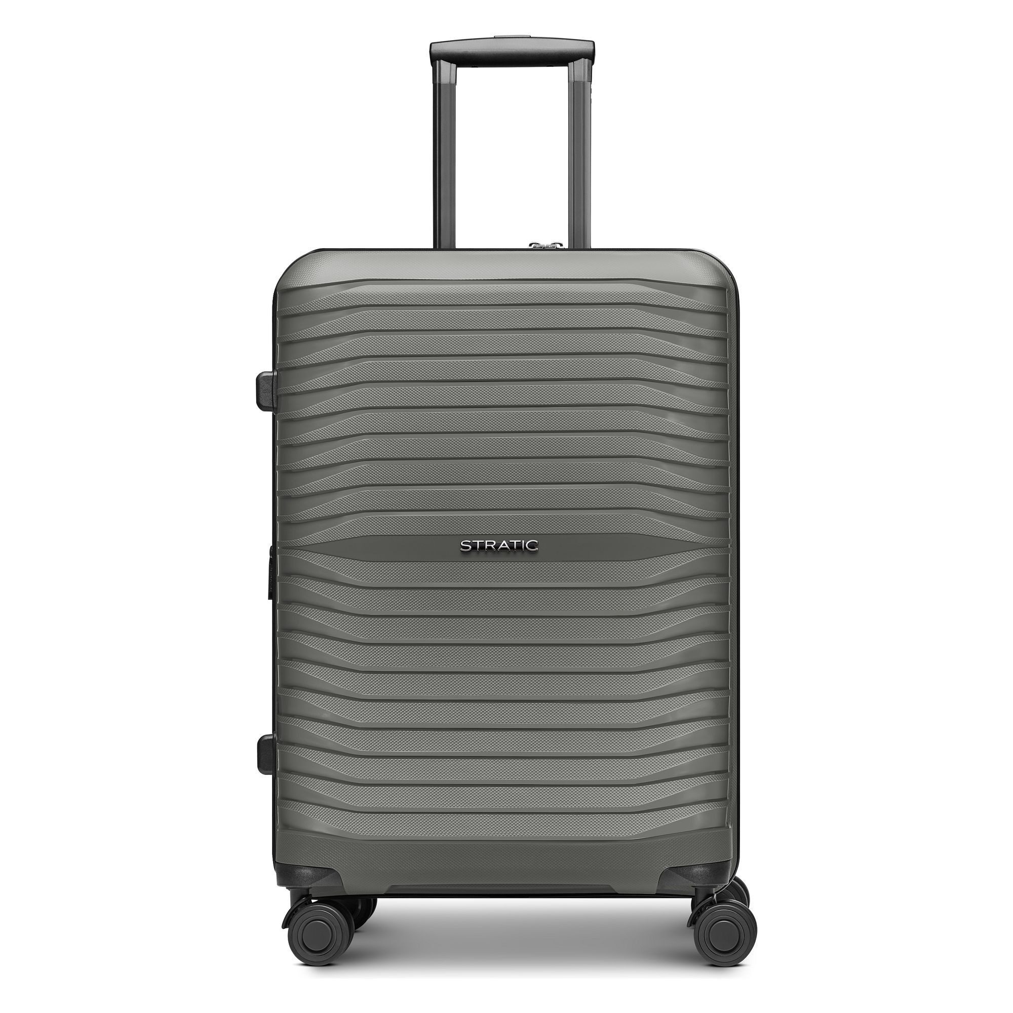 Stratic Hartschalen-Trolley Shine, 4 Rollen, Polypropylen