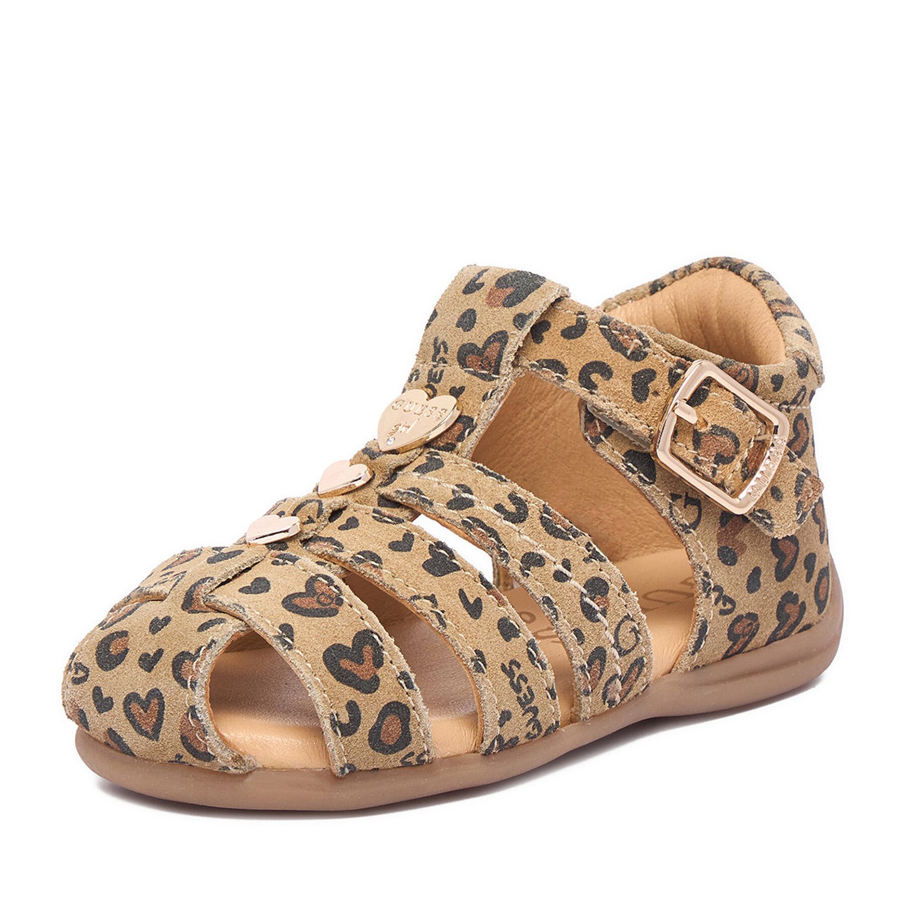 Guess Guess Sandalen für Mädchen, Braun Sandale