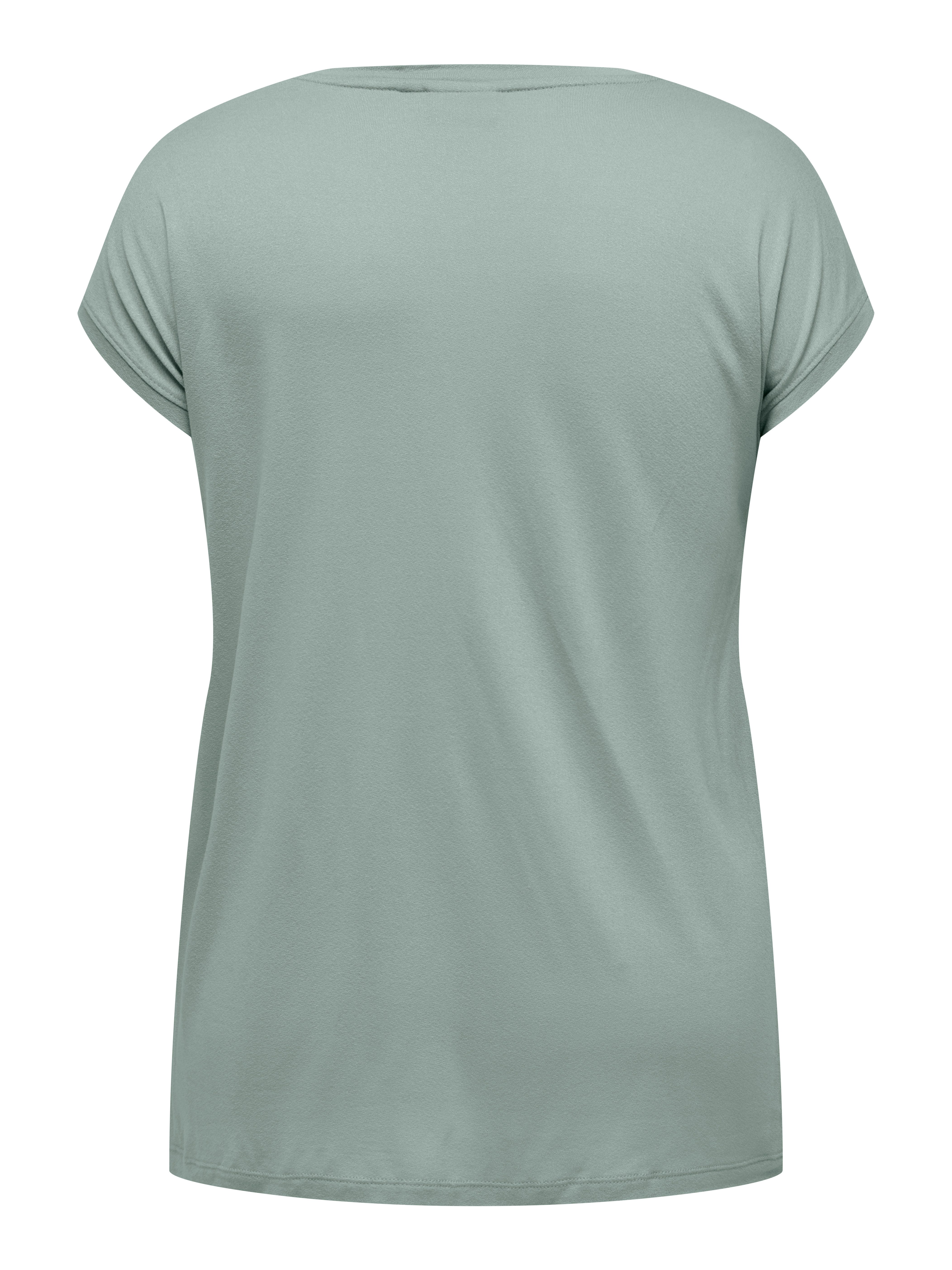 ONLY CARMAKOMA Spitzenshirt CARFLAKE LIFE S/S MIX TOP JRS NOOS Viskose, reg günstig online kaufen