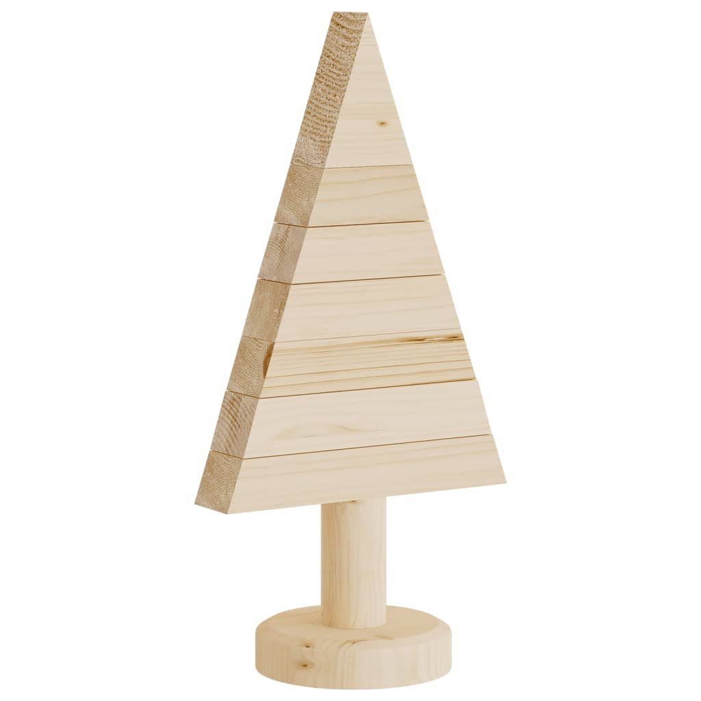 vidaXL Künstlicher Deko-Weihnachtsbäume 2 cm Holz 30 Stk. Weihnachtsbaum Massivholz Kiefer
