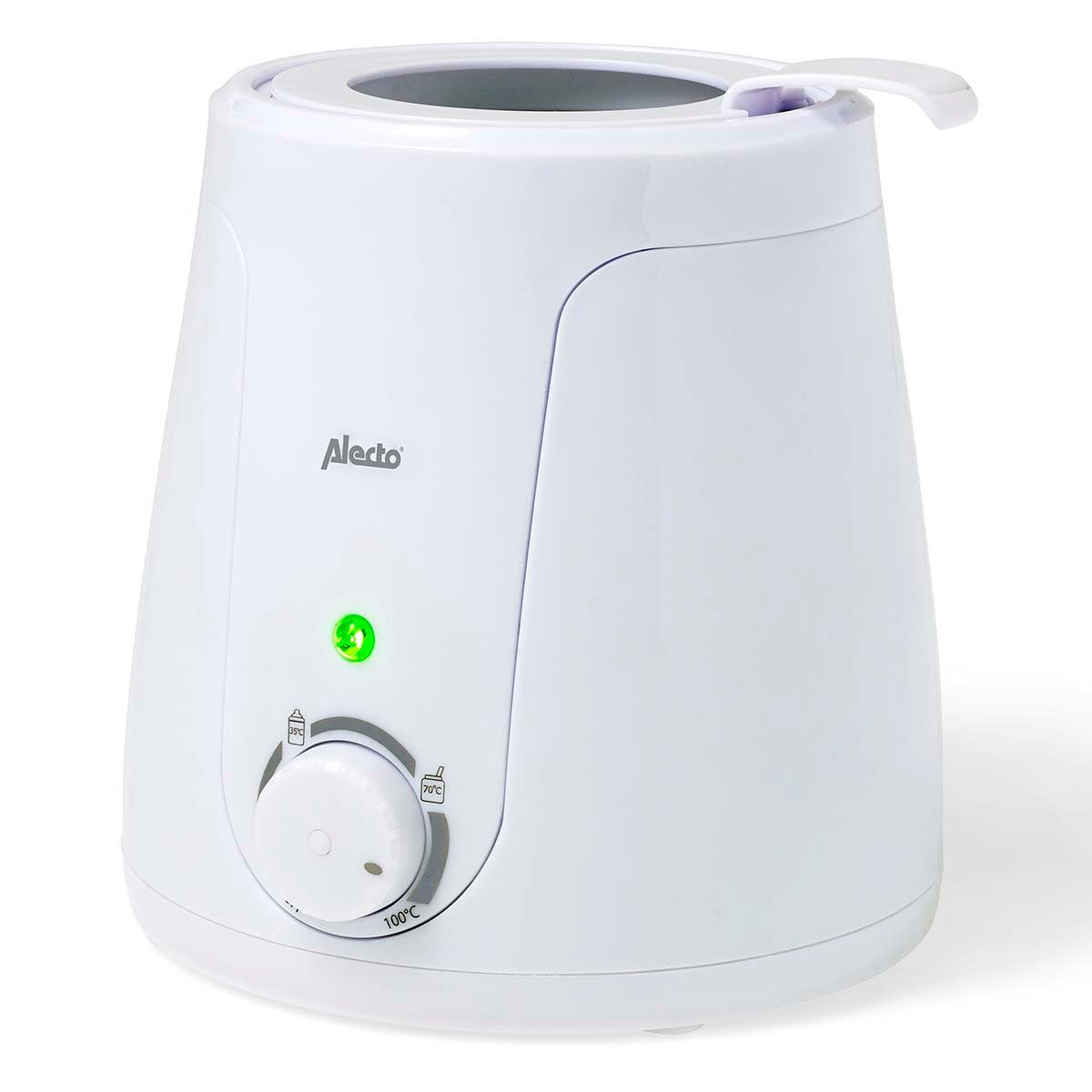Alecto Flaschenwärmer BW-70, Flaschenwärmer Home & Travel, LED-Kontrolle, stufenlose Temp