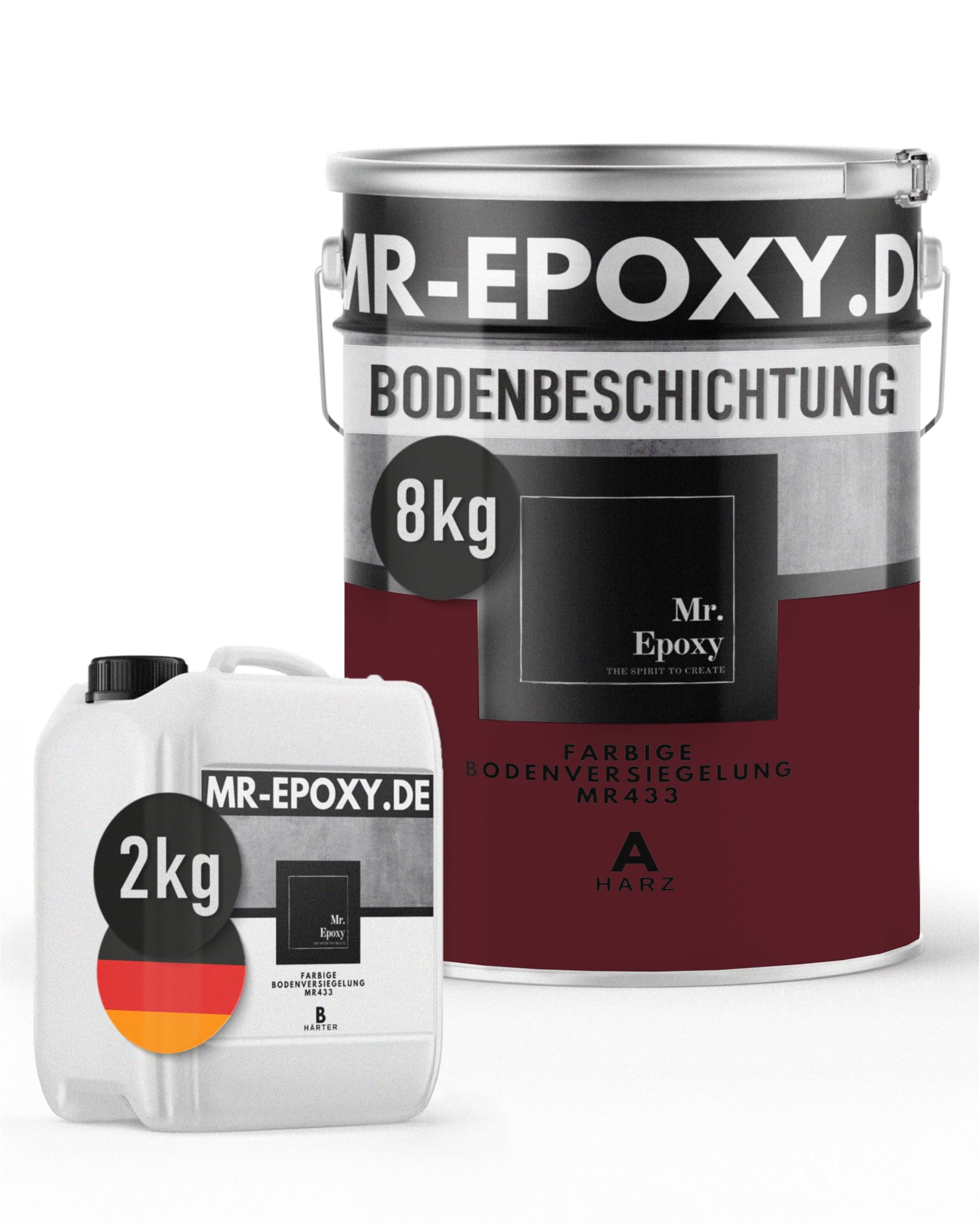 Mr. Epoxy Bodenversiegelung Epoxid-Bodenbeschichtung