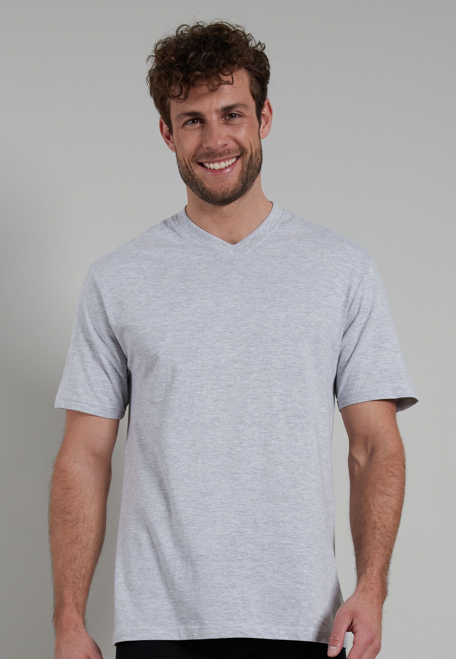 GÖTZBURG Unterziehshirt GÖTZBURG Herren Unterhemd grau günstig online kaufen