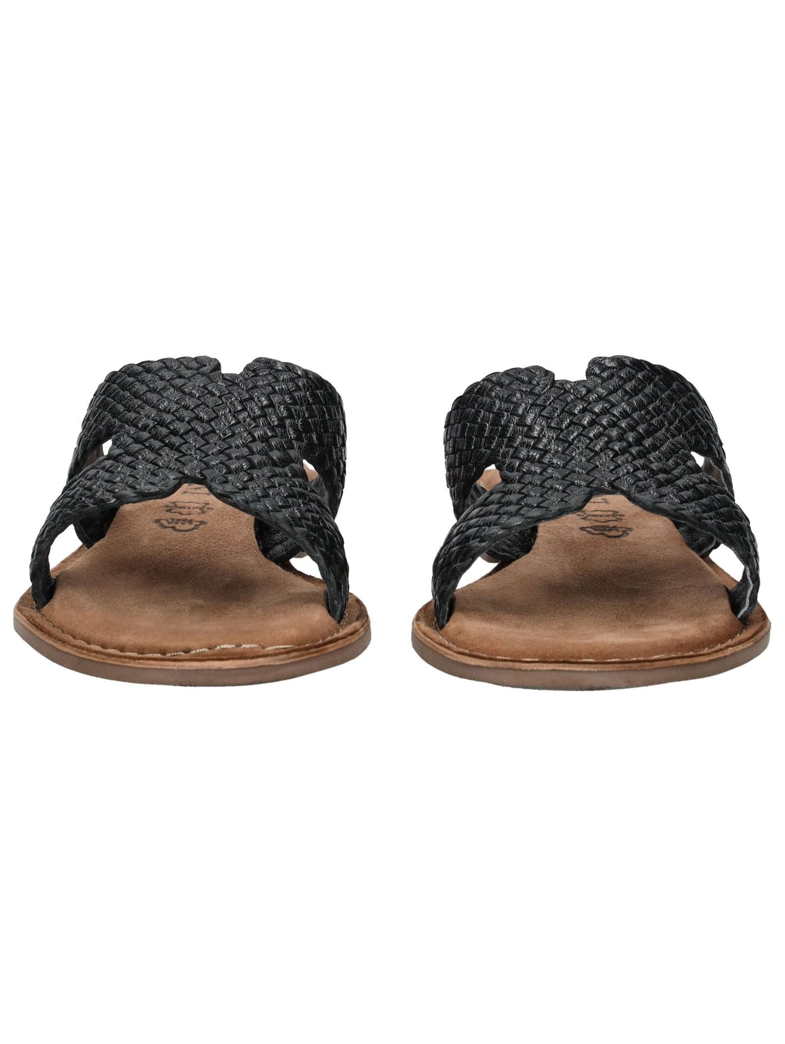 Lazamani Lazamani Pantoletten Leder Pantolette