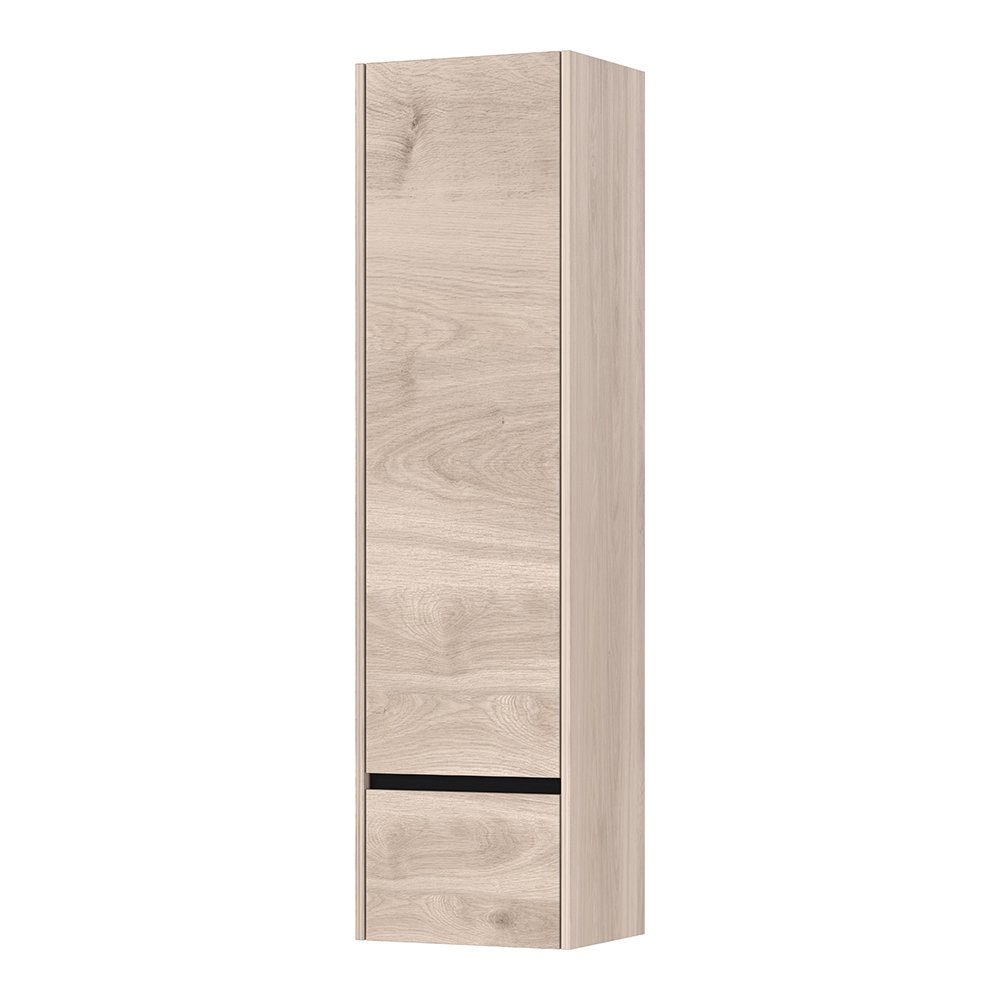 Regaleinsatz Für Schrank Lomadox Badezimmer-Hochschrank – Schmaler Unterschrank Mit Regaleinsatz (Kaschmir/Optik-Eiche) Schrank 40 Cm Tief