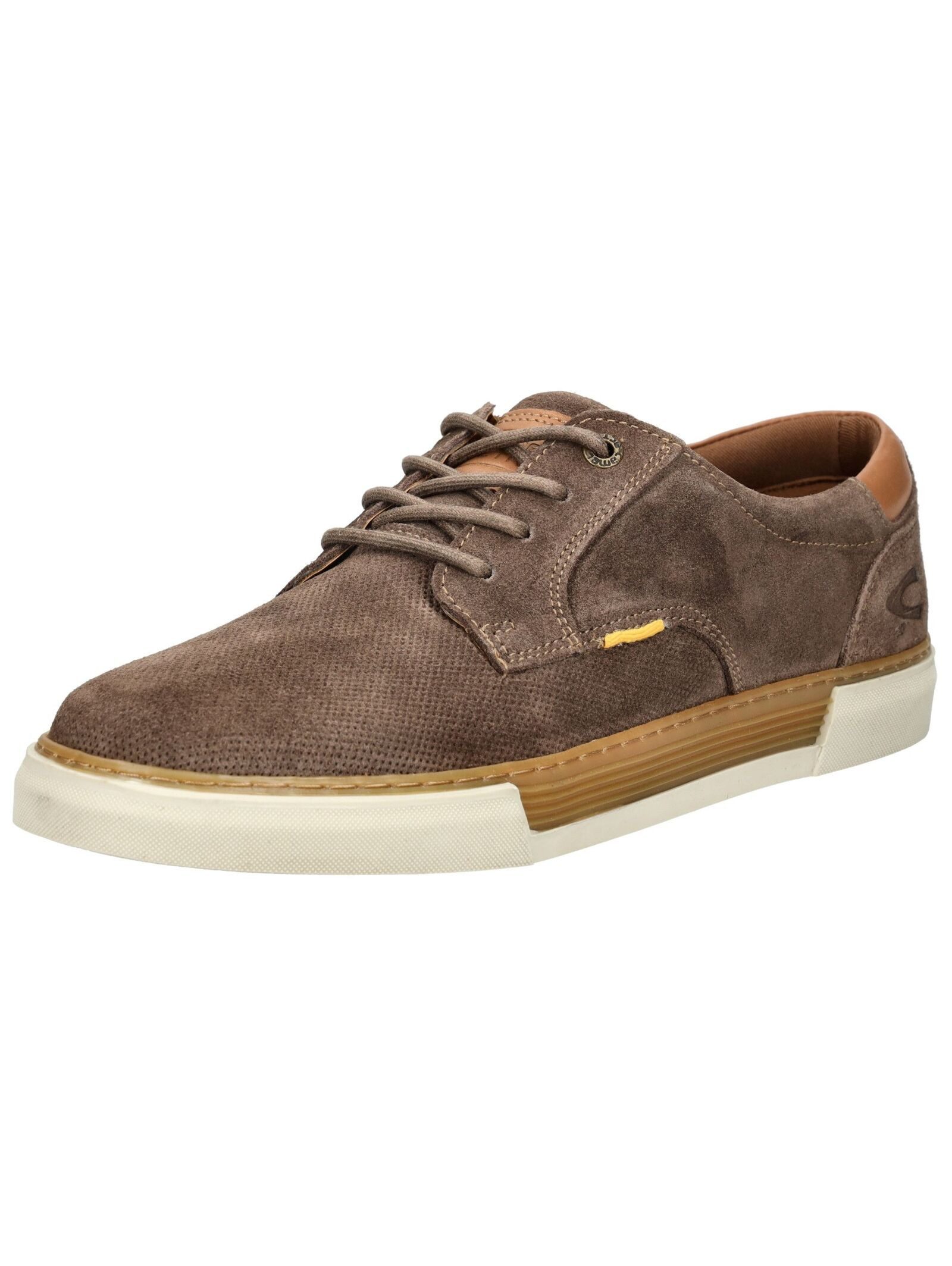 camel active Halbschuhe Veloursleder Schnürschuh