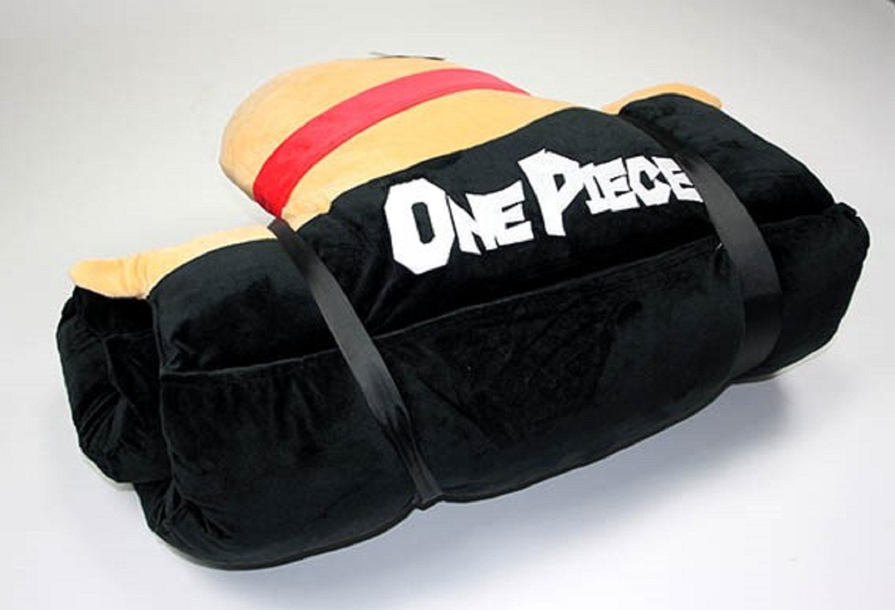 One Piece Anime Isomatte Schlafmatte 3D mit Kissen Gemütliche Matte & Kopfkissen
