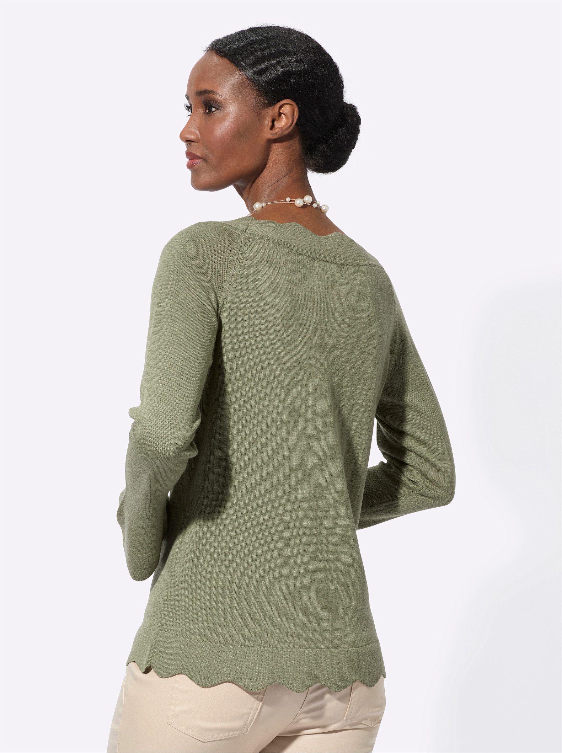 creation L Strickpullover Langarm-Pullover günstig online kaufen