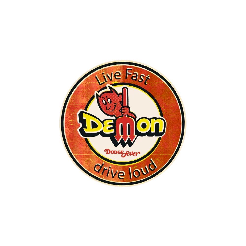 Dodge Aufkleber Demon Sticker