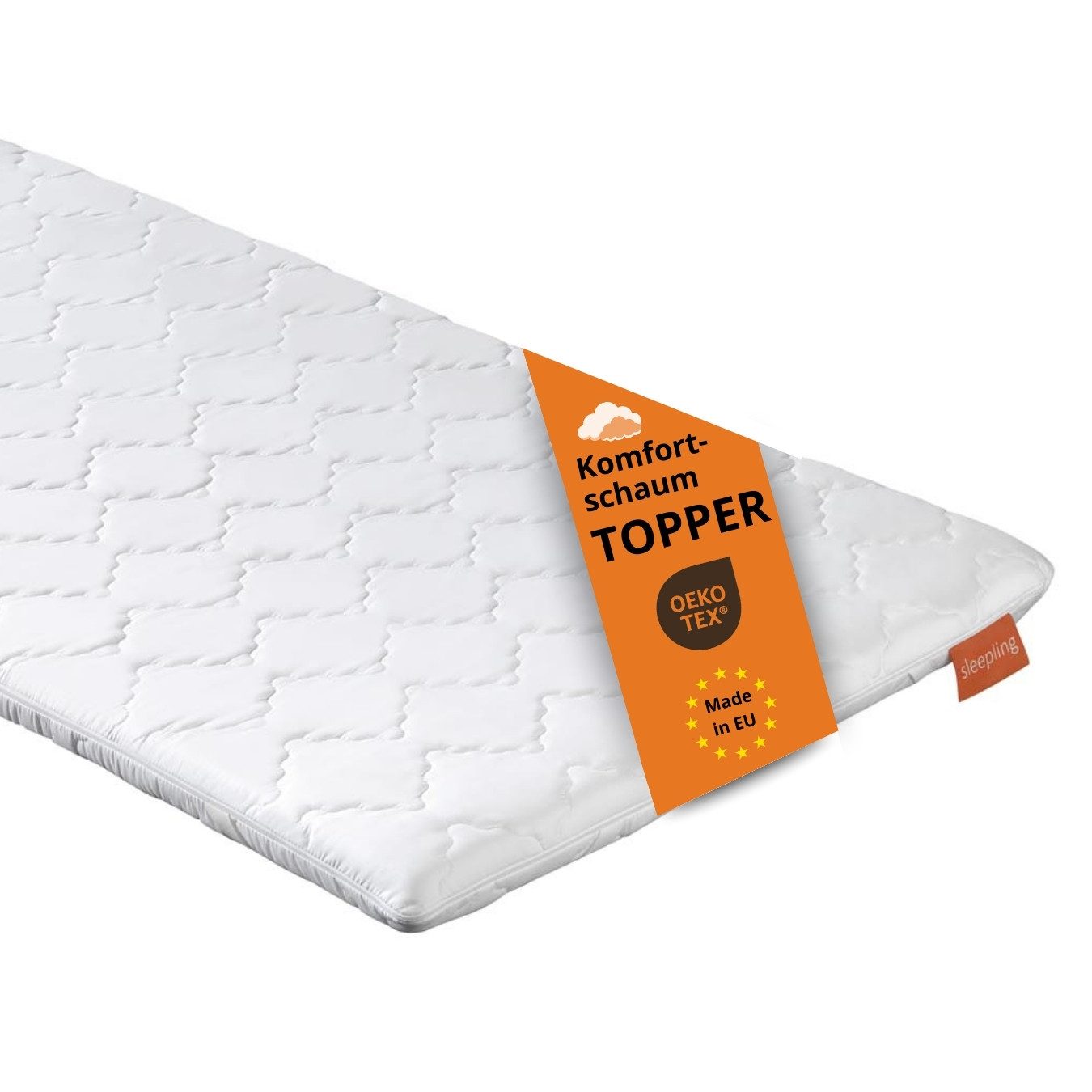 sleepling, Topper aus Komfortschaum, orthopädische Matratzenauflage, 6 cm h günstig online kaufen