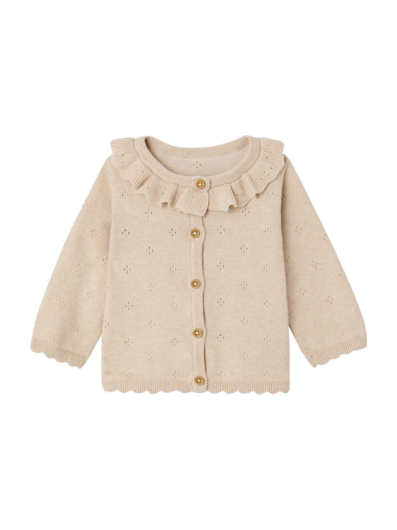 vertbaudet Neugeborenen-Geschenkset Baby Strick-Set Jacke, Hose und Schühchen, Geschenkbox