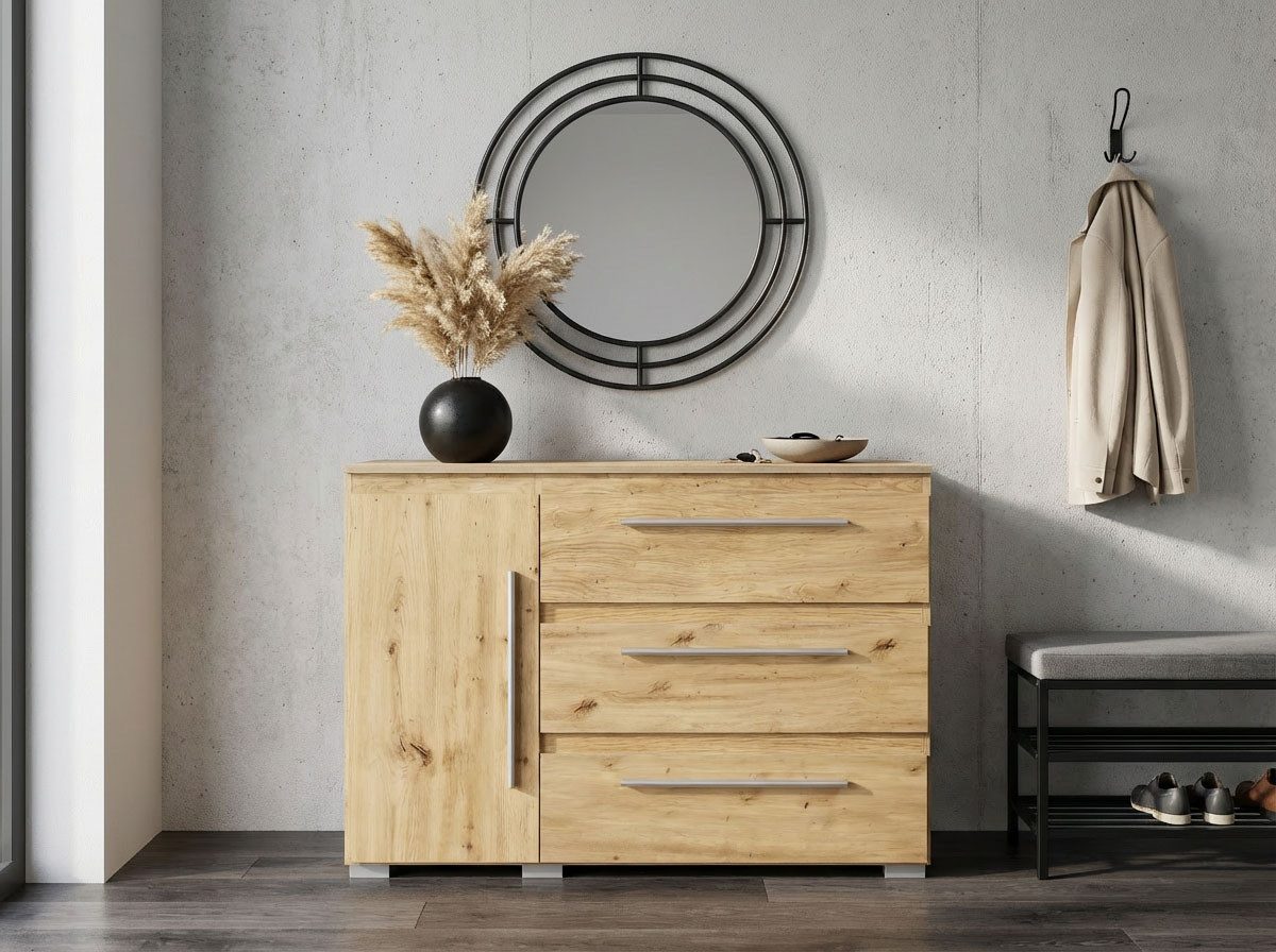 Home affaire Kombikommode Bali, mit Melamin-Oberfläche