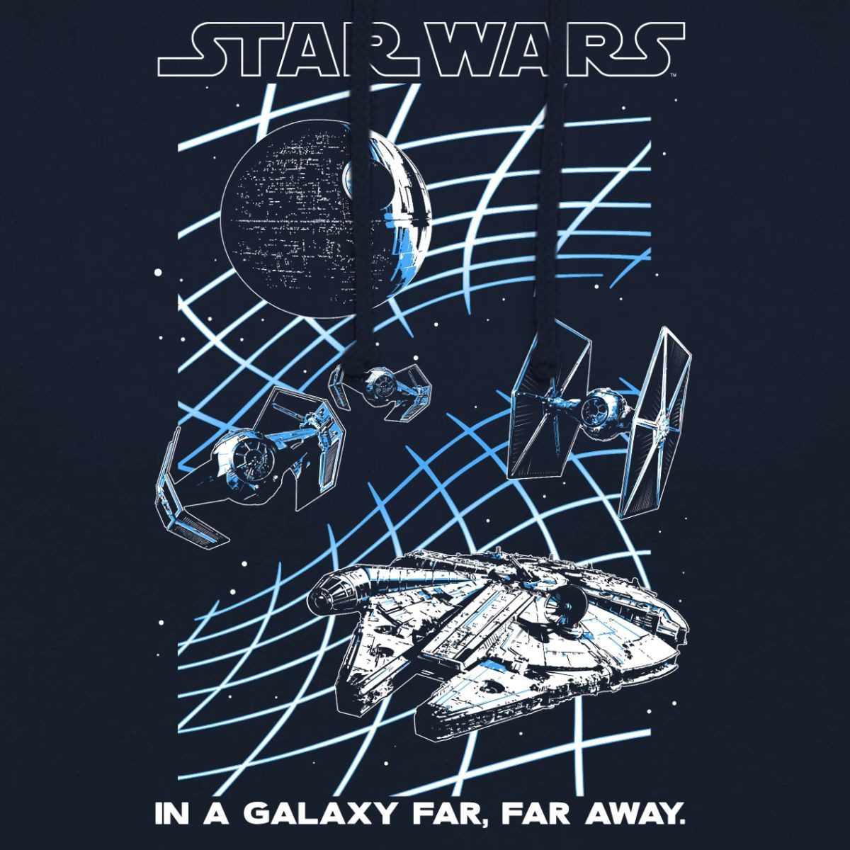 Spreadshirt Hoodie Star Wars In A Galaxy Far, Far Away Unisex Hoodie (1-tlg)