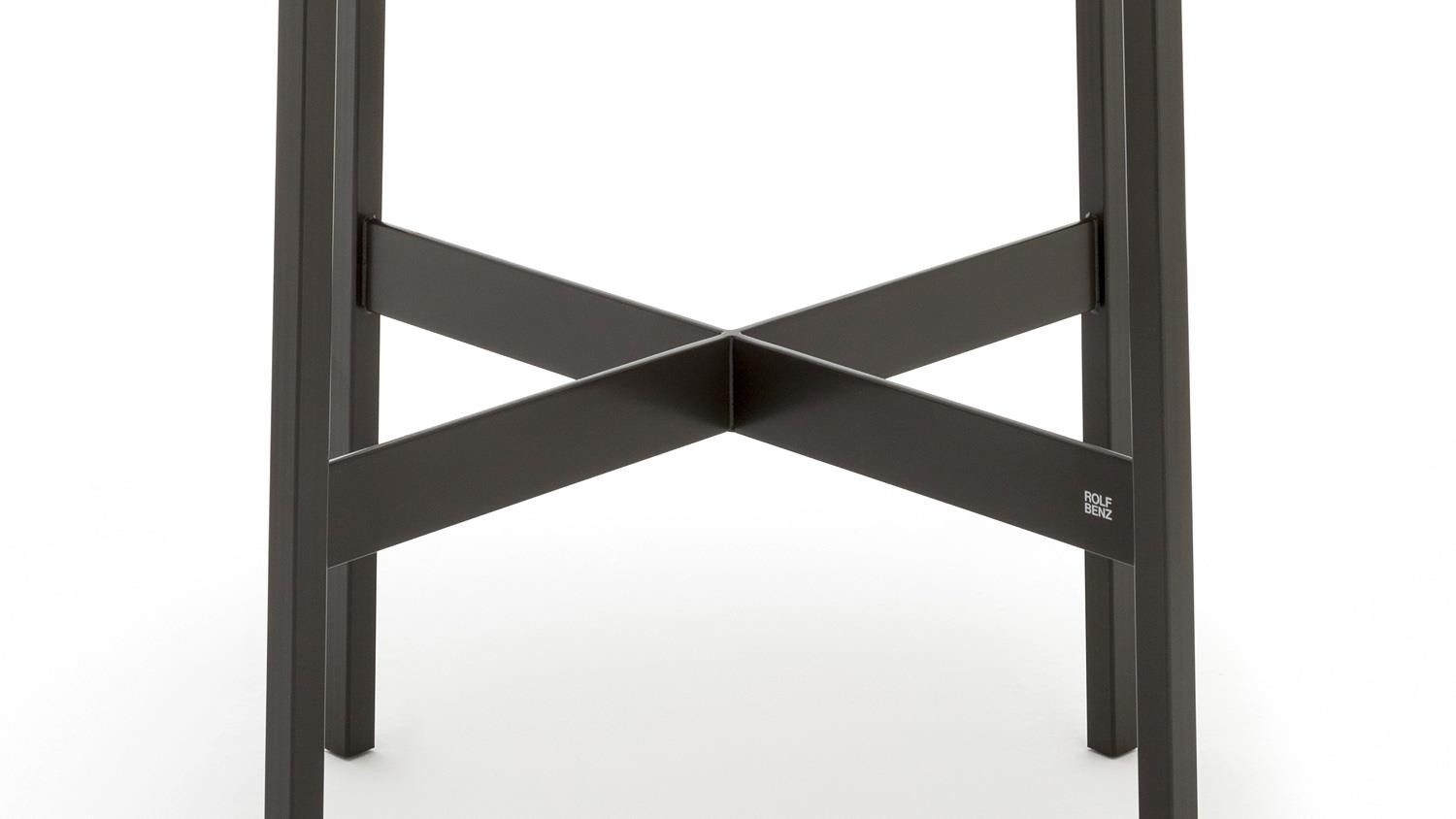 Rolf Benz Stehtisch ROLF BENZ Stehtisch 935 Eiche schwarz Metall schwarz B65 H100