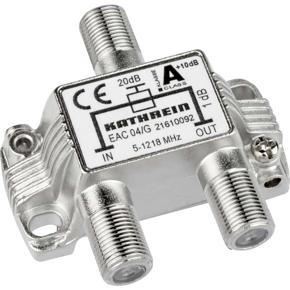 Kathrein Kathrein EAC 04/G Kabel-TV Abzweiger 1-fach 5 - 1218 MHz TV-Kabel