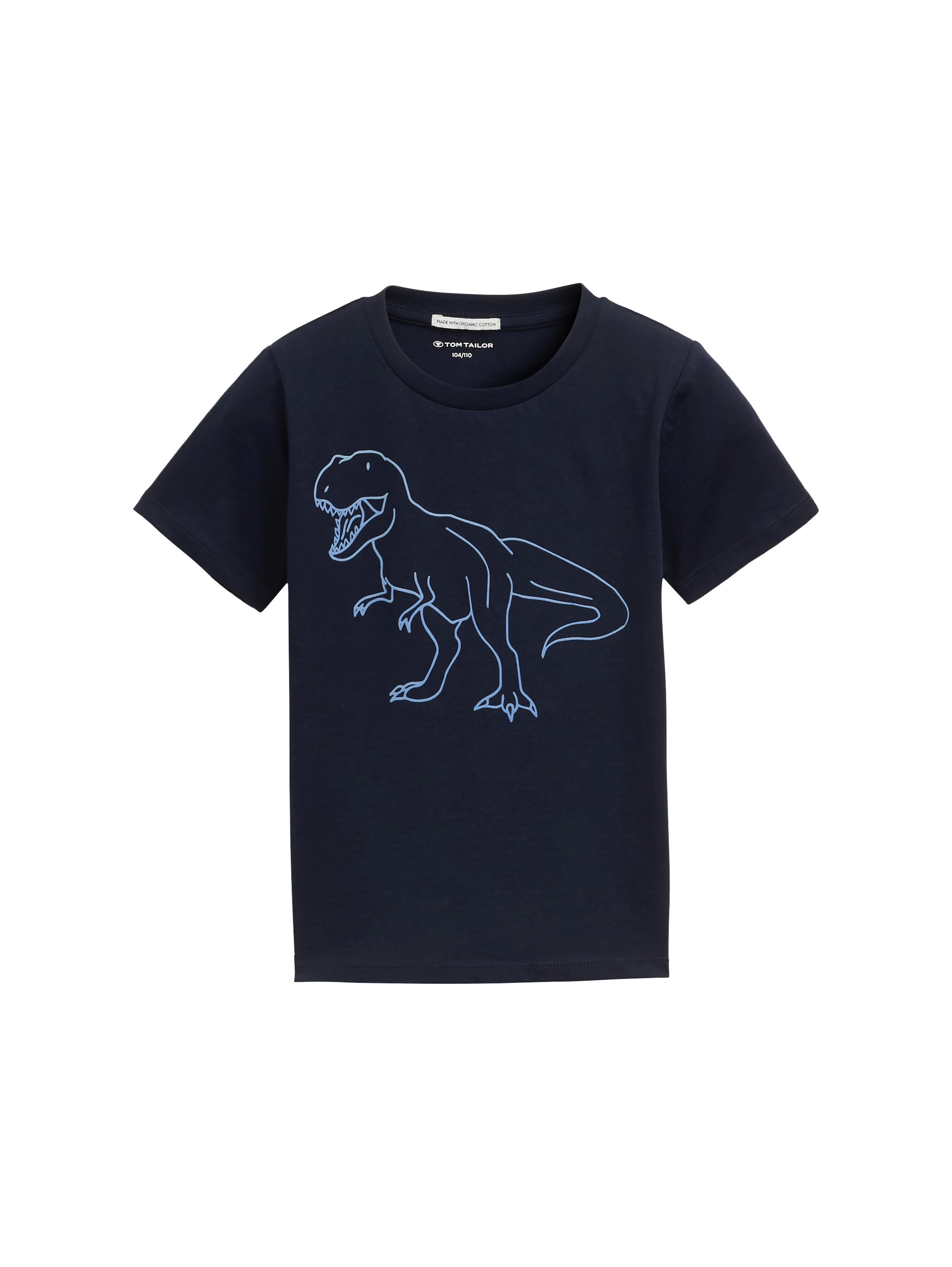 TOM TAILOR T-Shirt mit in der Nacht leuchtendem Print