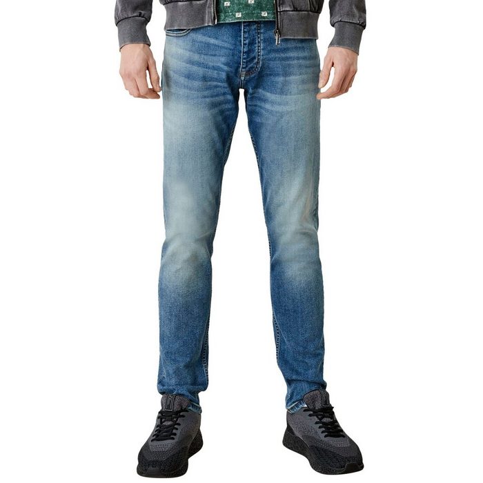 Q/S by s.Oliver 5-Pocket-Jeans mit authentischer Waschung