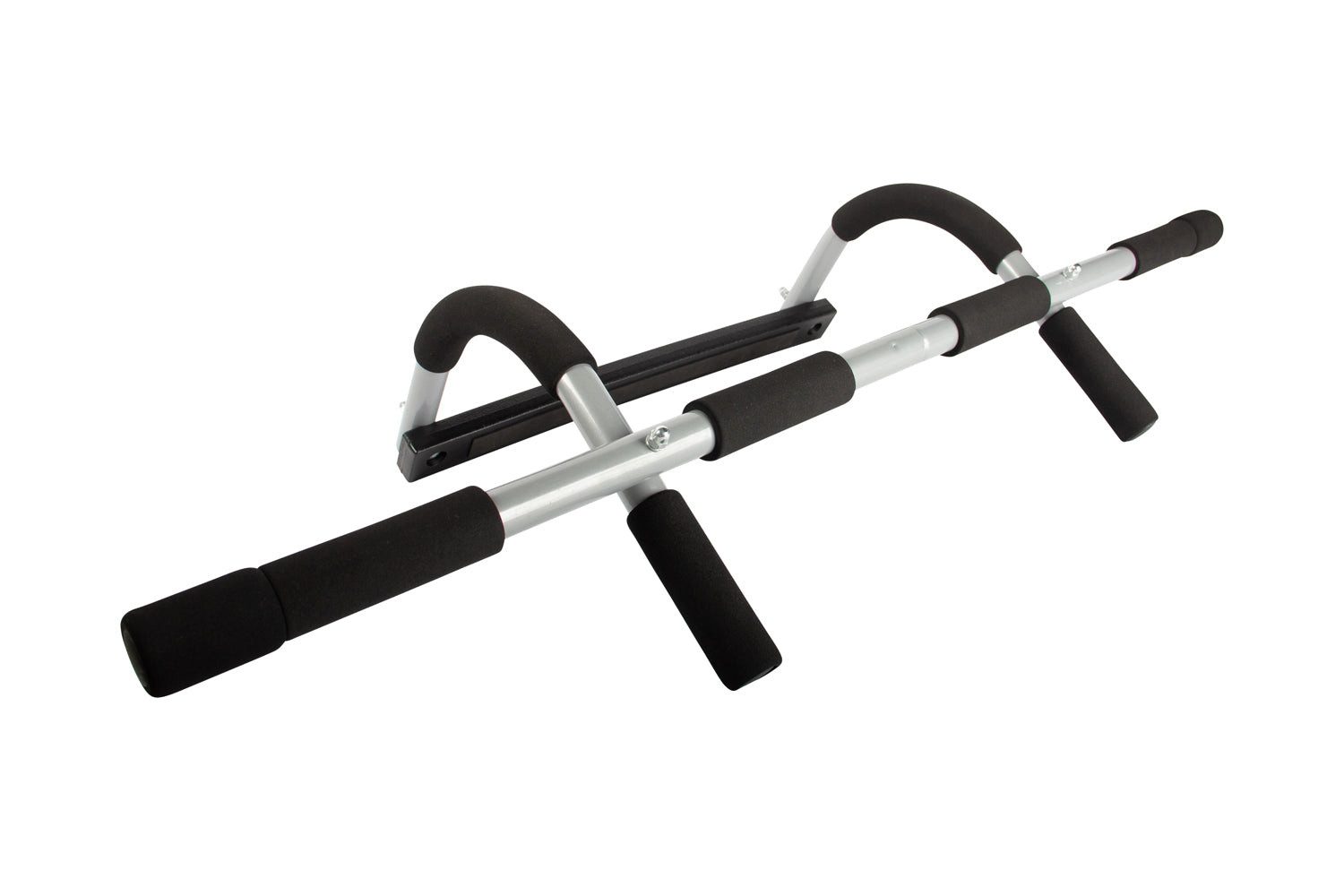 VirtuFit Klimmzugstange VirtuFit Multifunktionale Klimmzugstange für Türrahmen Grau Schwarz