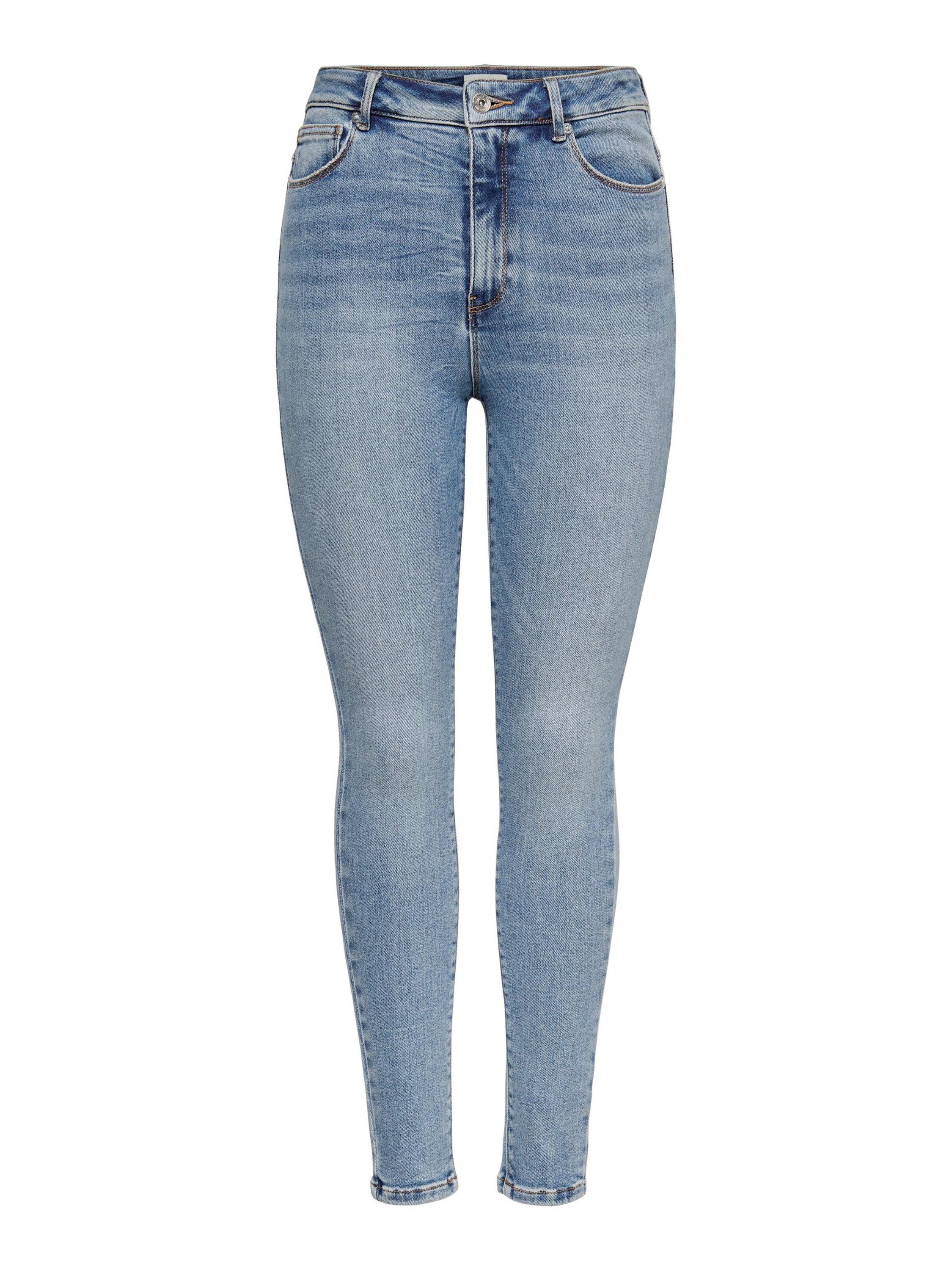 ONLY High-waist-Jeans Mila (1-tlg) Patches