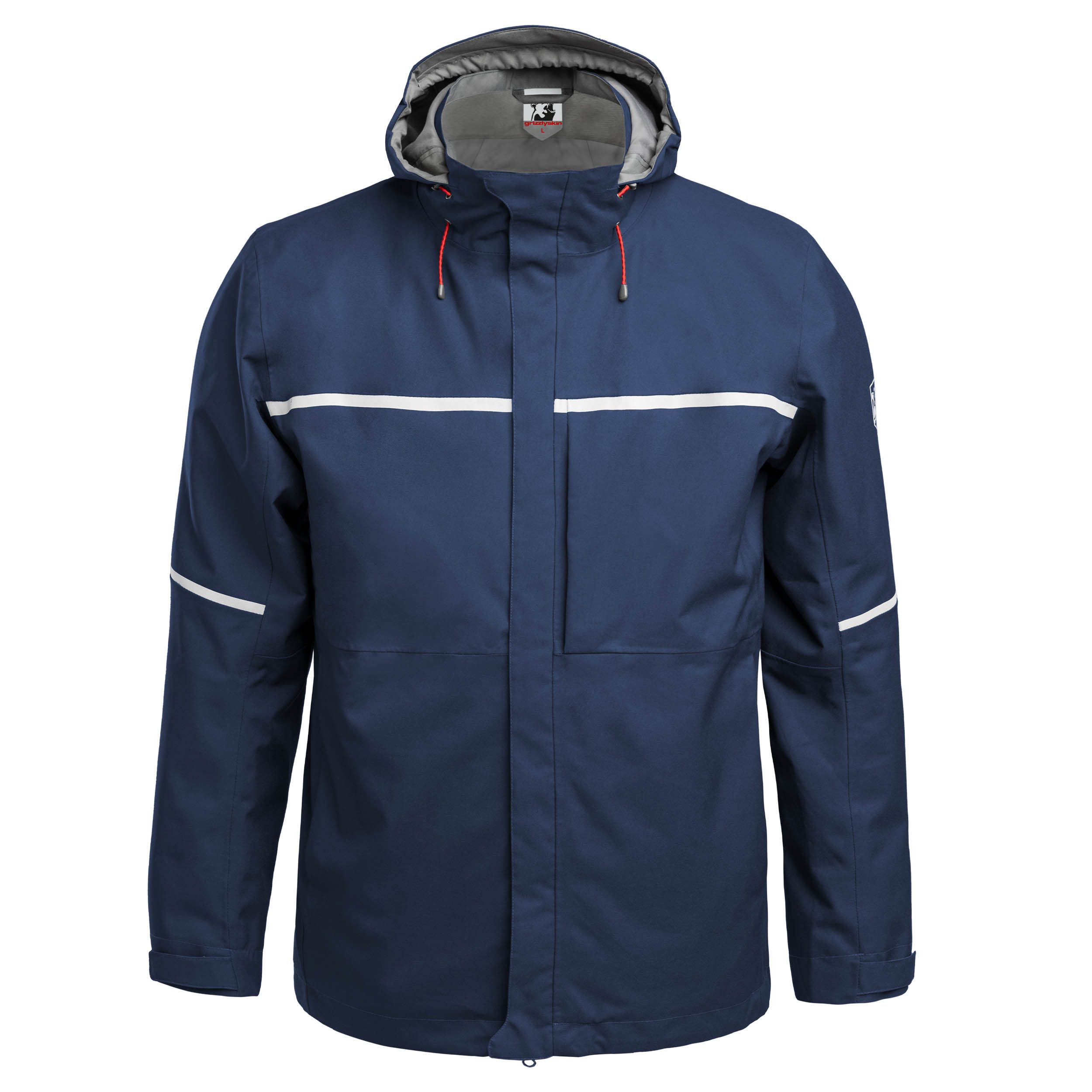 Hardshelljacke Hardshelljacke mit PrimaLoft®-Wattierung, Winterjacke mit Kapuze
