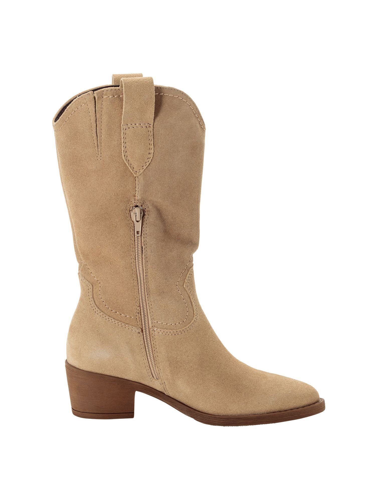 Tamaris TOUCH-IT aus Leder Blockabsatz 1-25701-41 Stiefelette TOUCH-IT