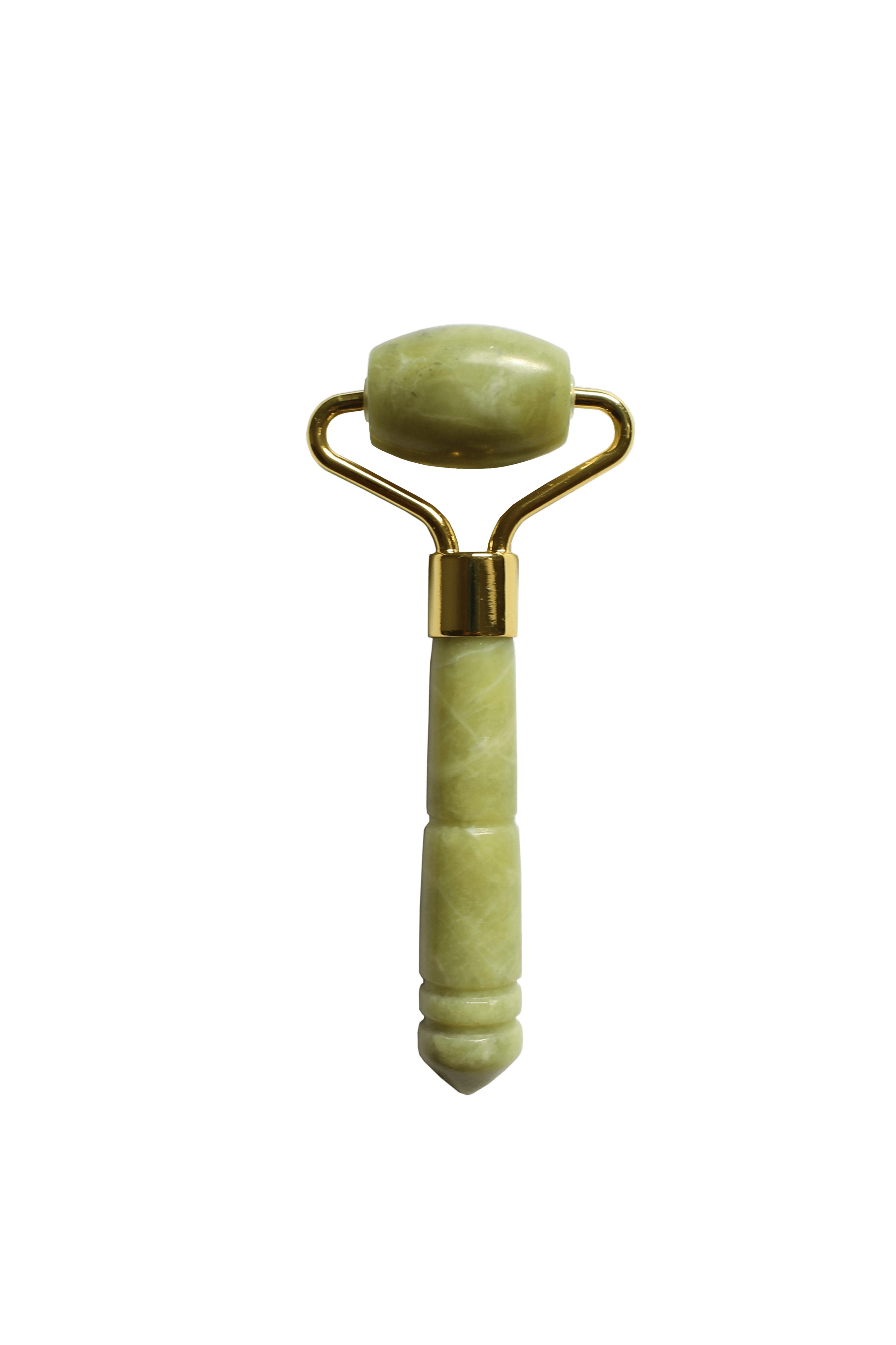 ARI ANWA Skincare Massageroller Mini Gesichtsroller - Rosenquarz, Jade oder Amethyst